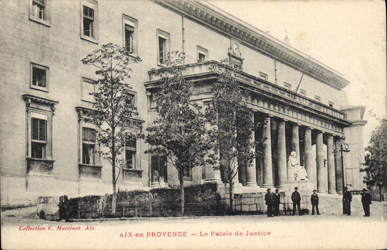 CPA Aix en Provence Le Palais de Justice 