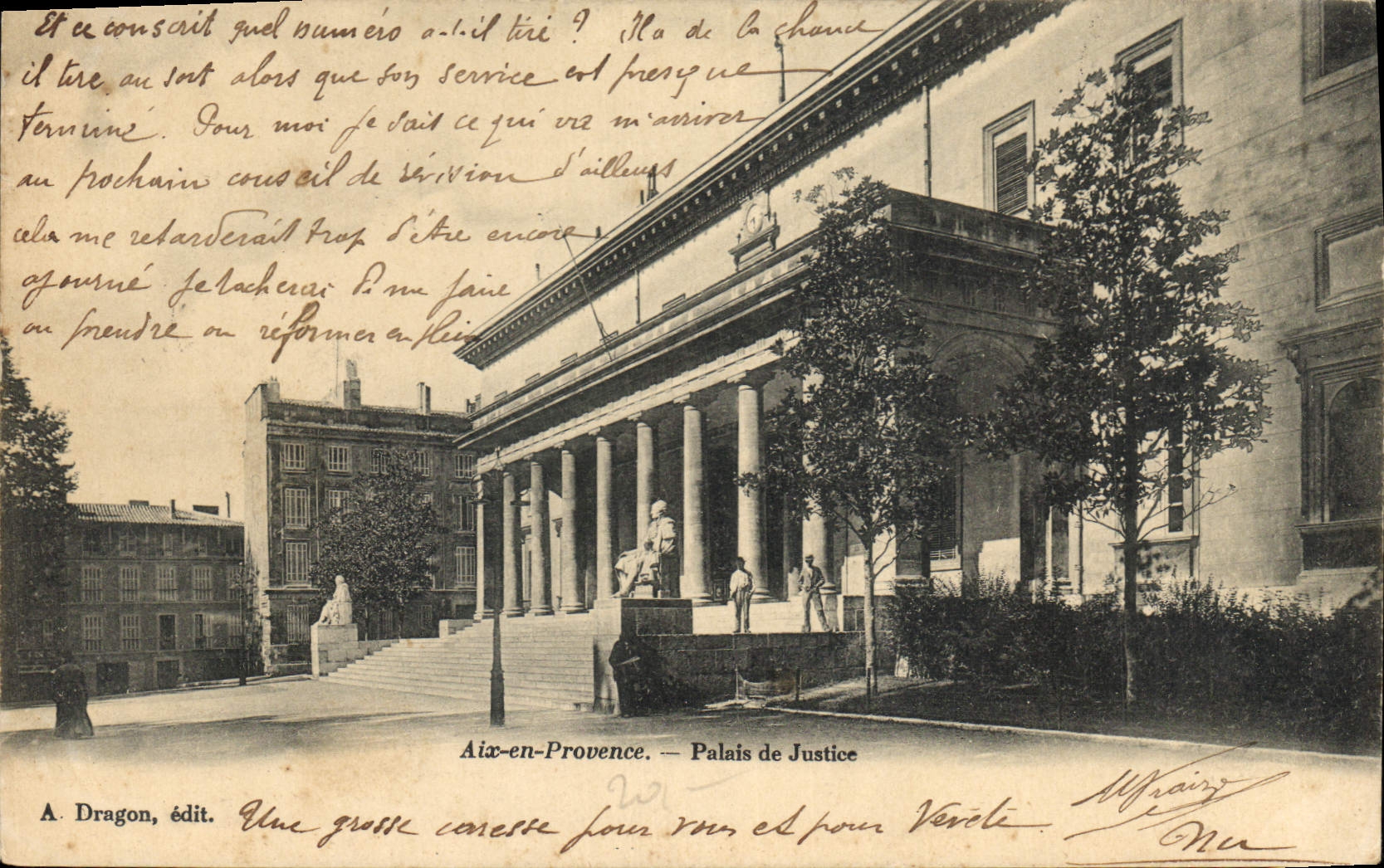 CPA Aix en Provence Palais de Justice