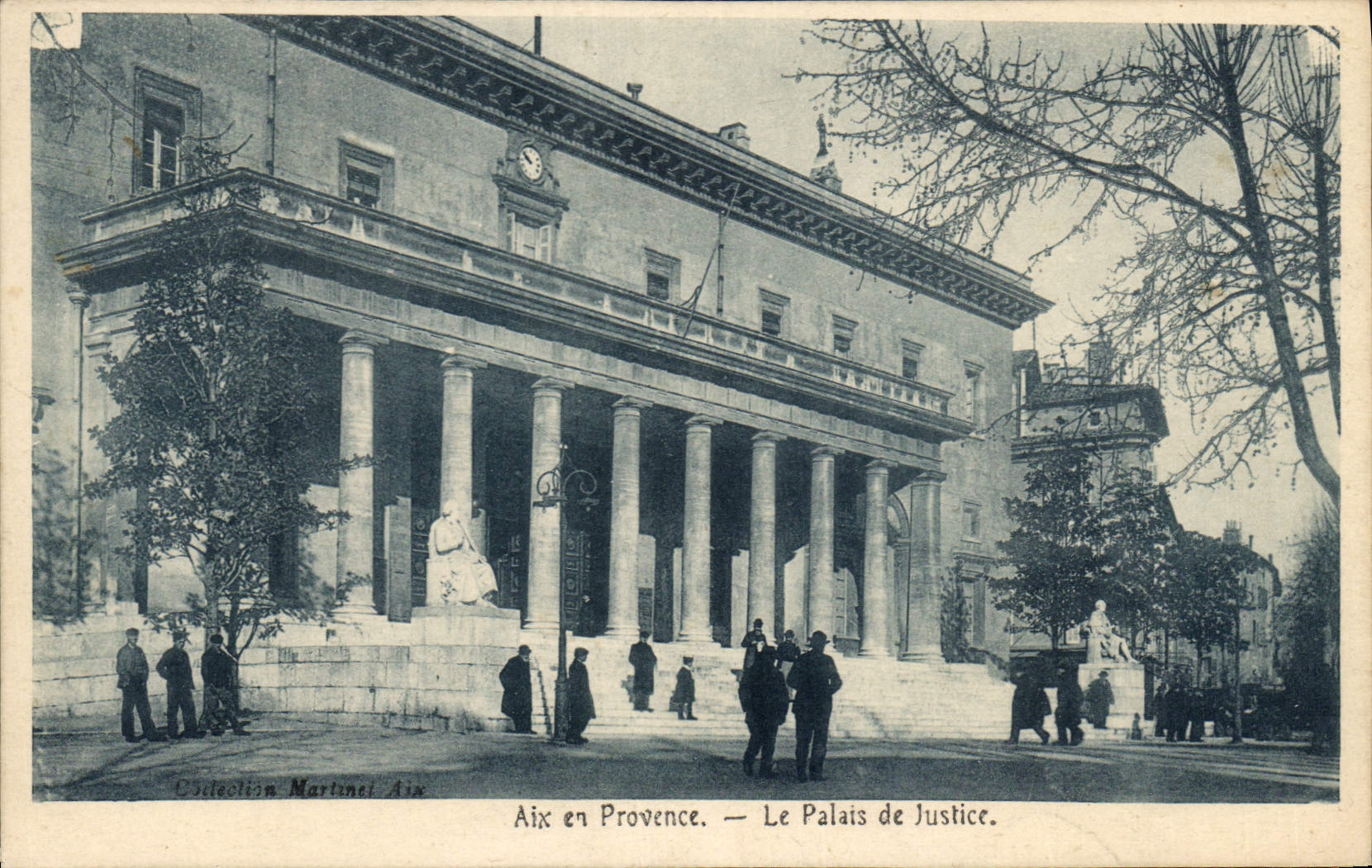 CPA Aix en Provence Le Palais de Justice 