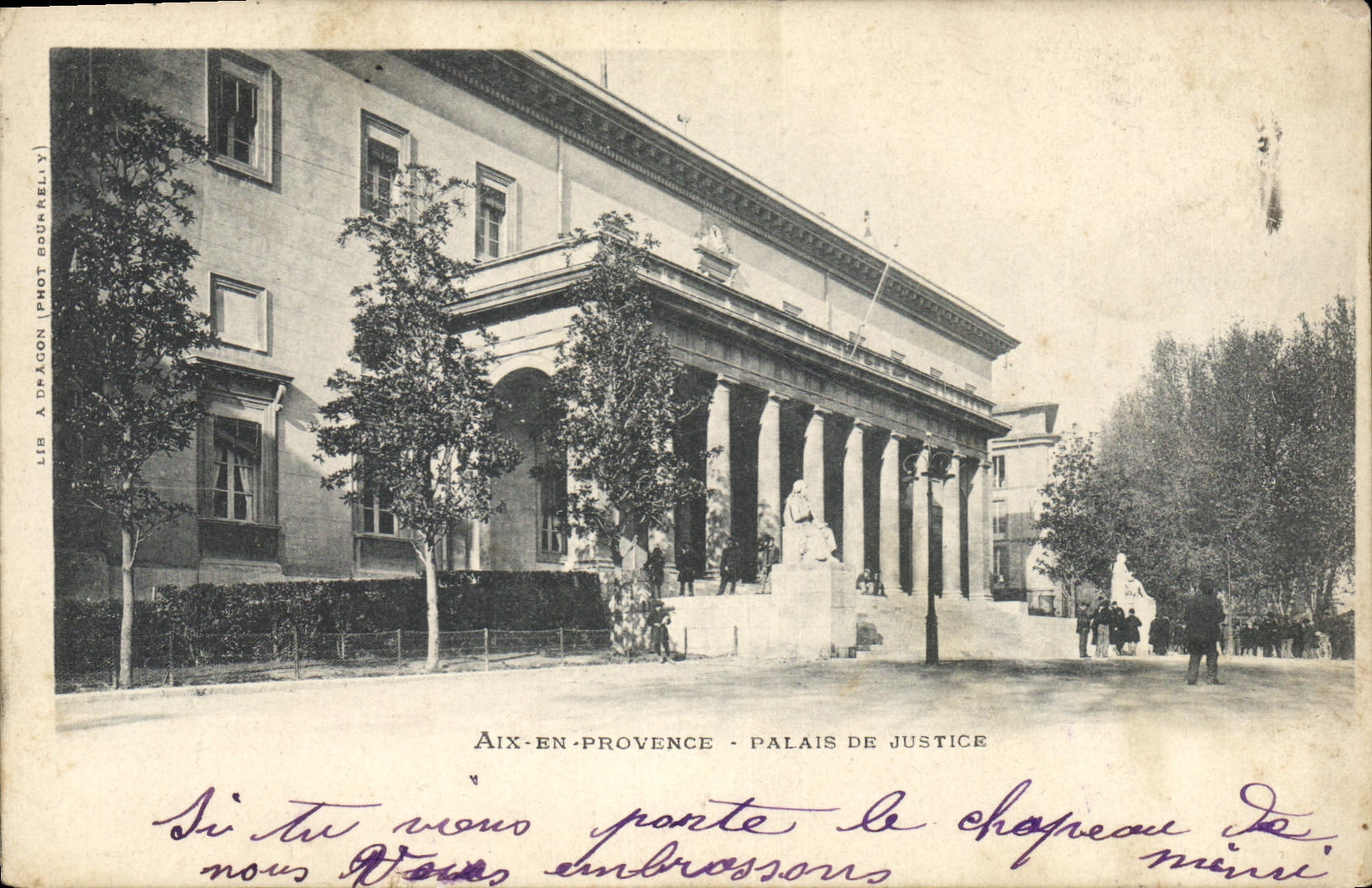 CPA Aix en Provence Palais de Justice 