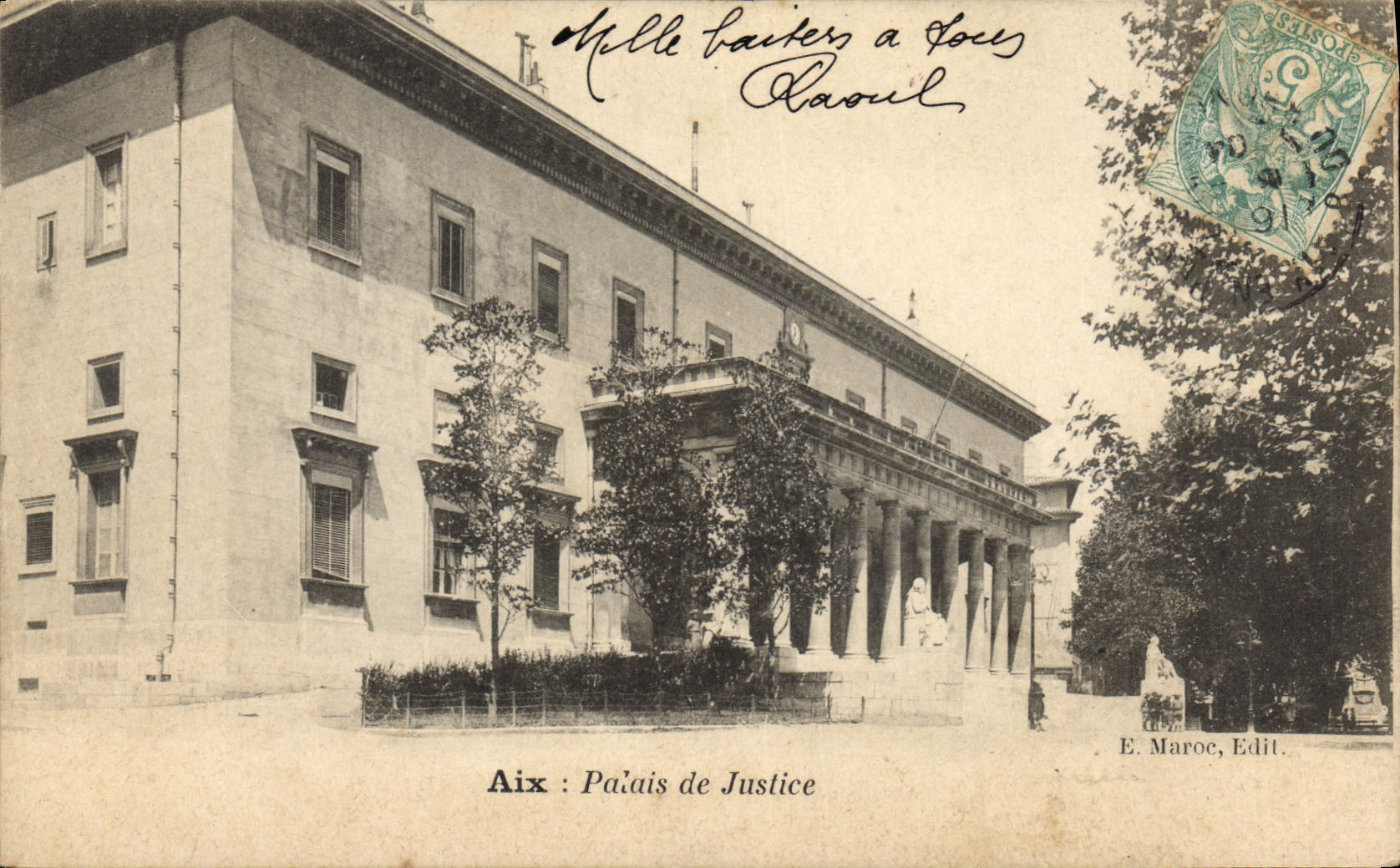 CPA Aix Palais de Justice 
