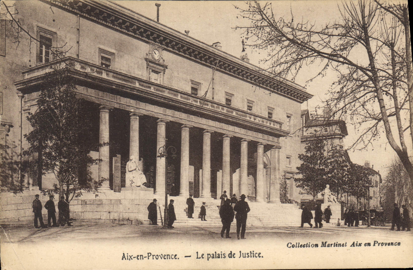 CPA Aix en Provence Le Palais de Justice 