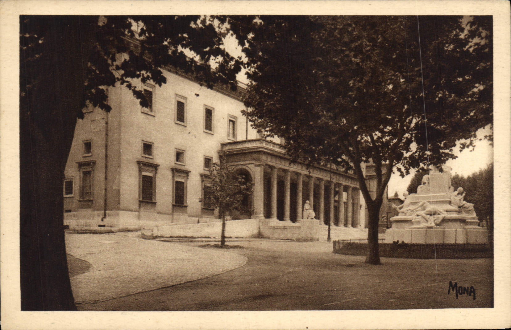 CPA Aix en Provence Le Palais de Justice 