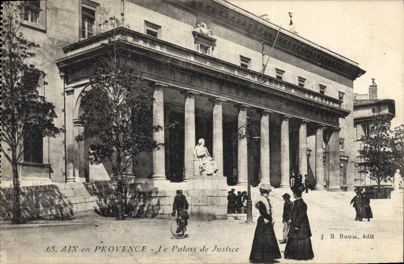 CPA Aix en Provence Le Palais de Justice 