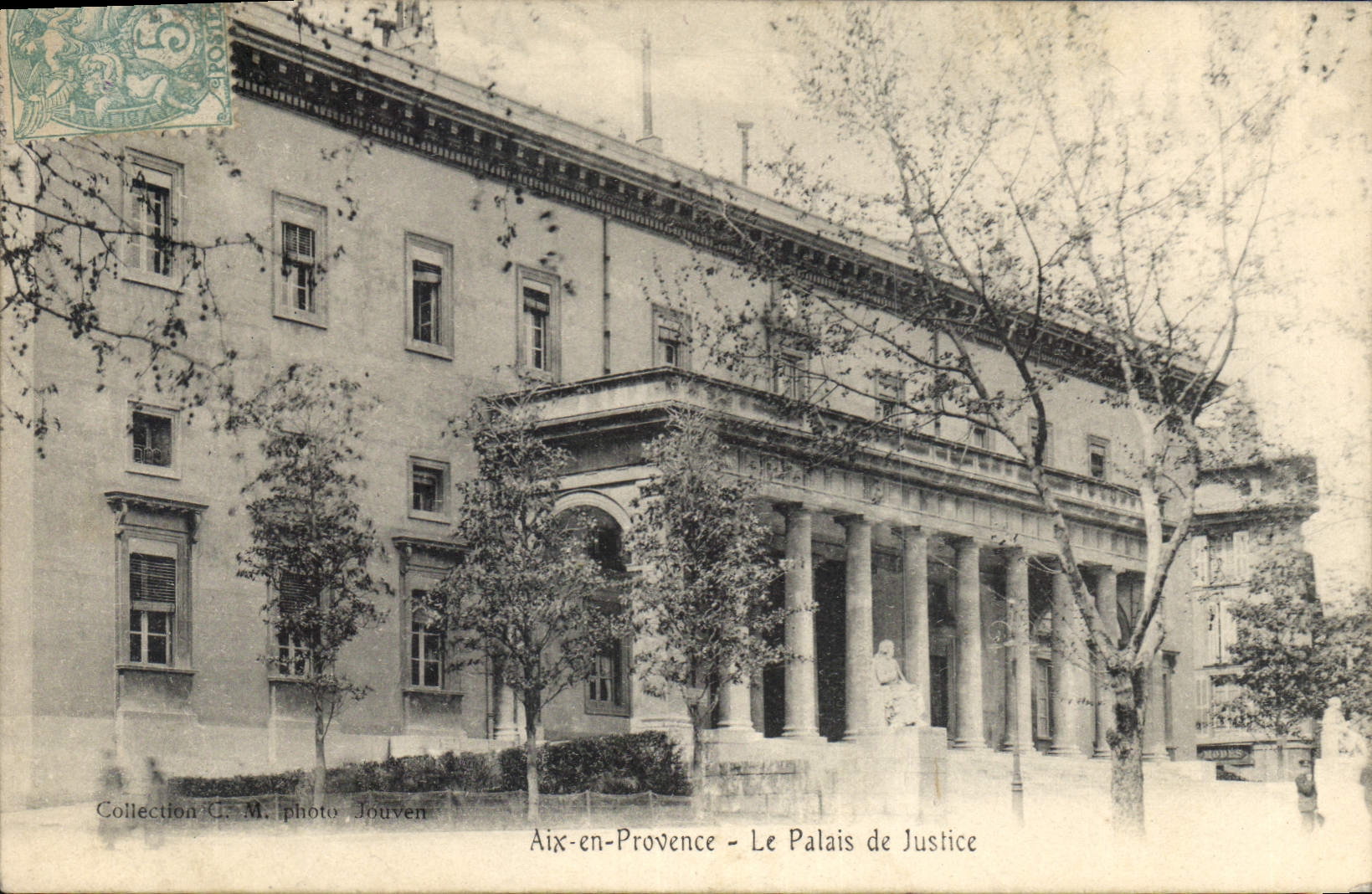 CPA Aix en Provence Le Palais de Justice