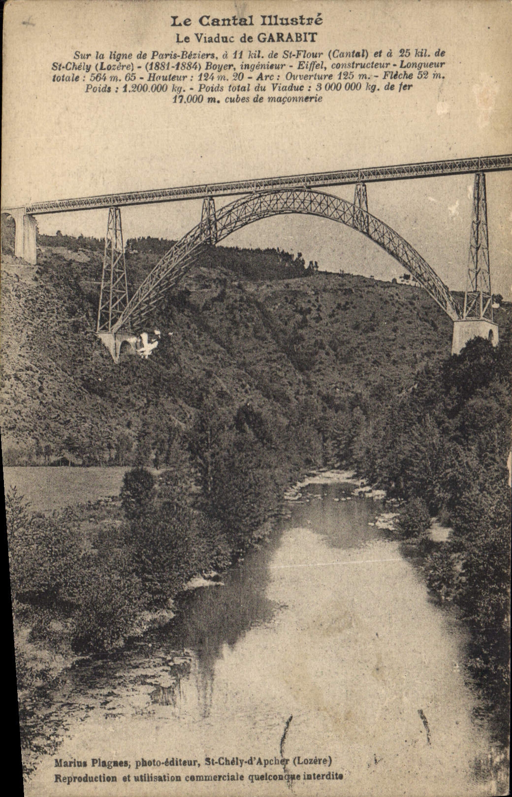 CPA Le Viaduc de Garabit 