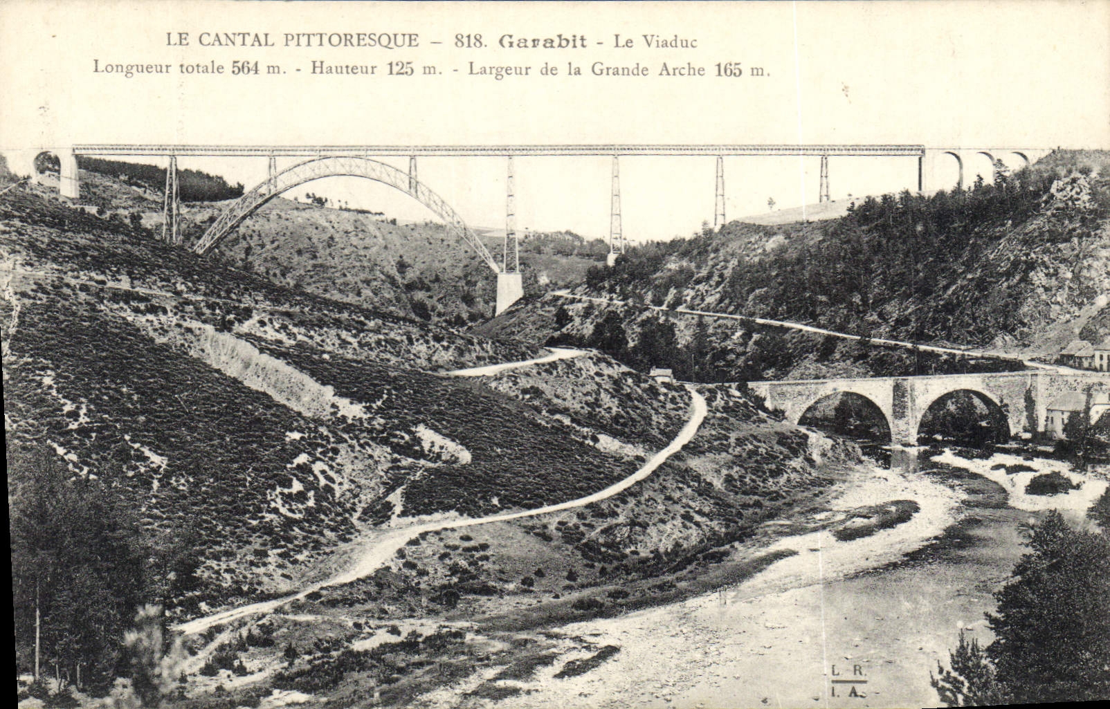 CPA Le Cantal Pittoresque Garabit Le Viaduc