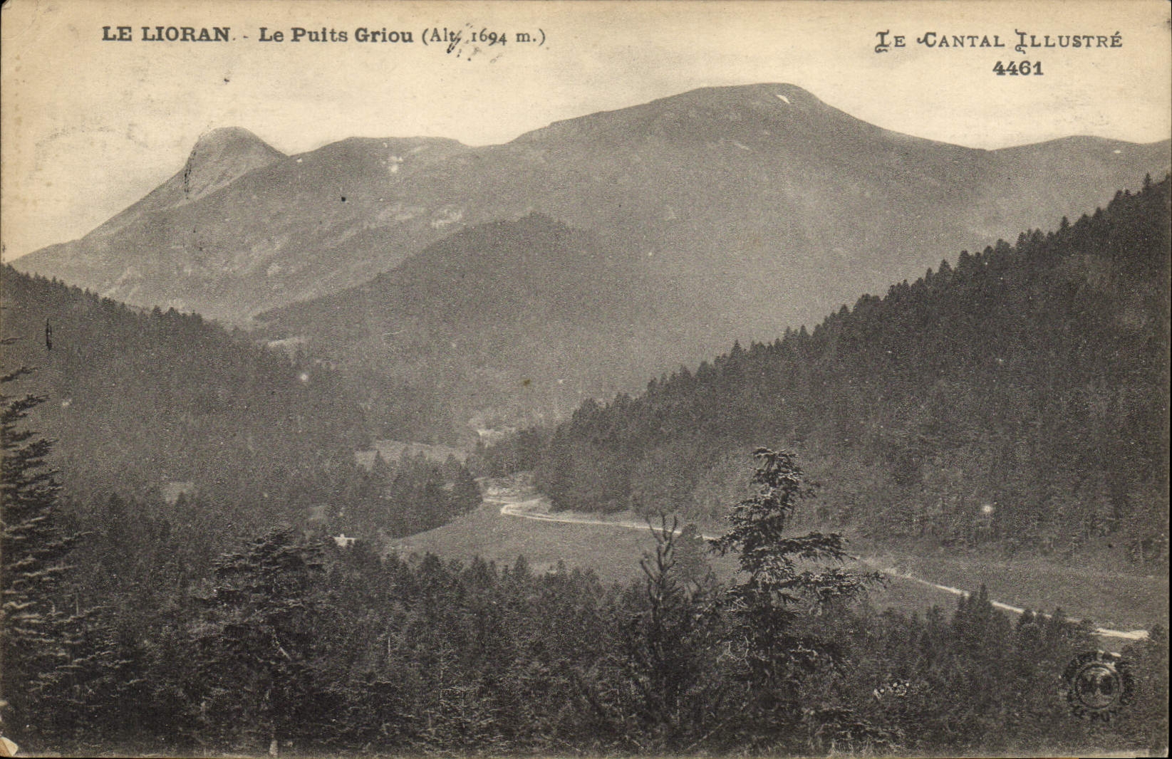 CPA Le Lioran Le Puits Griou 