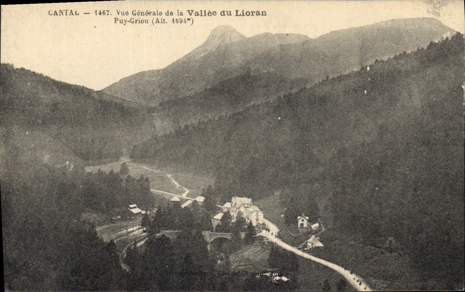 CPA Cantal Le Lioran de la Vallee du Lioran Puy Griou 