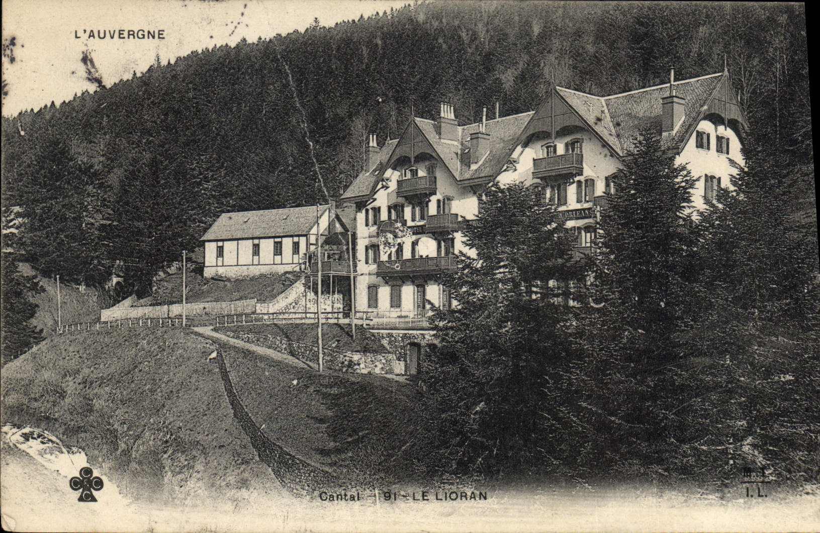 CPA L'Auvergne Cantal Le Lioran 