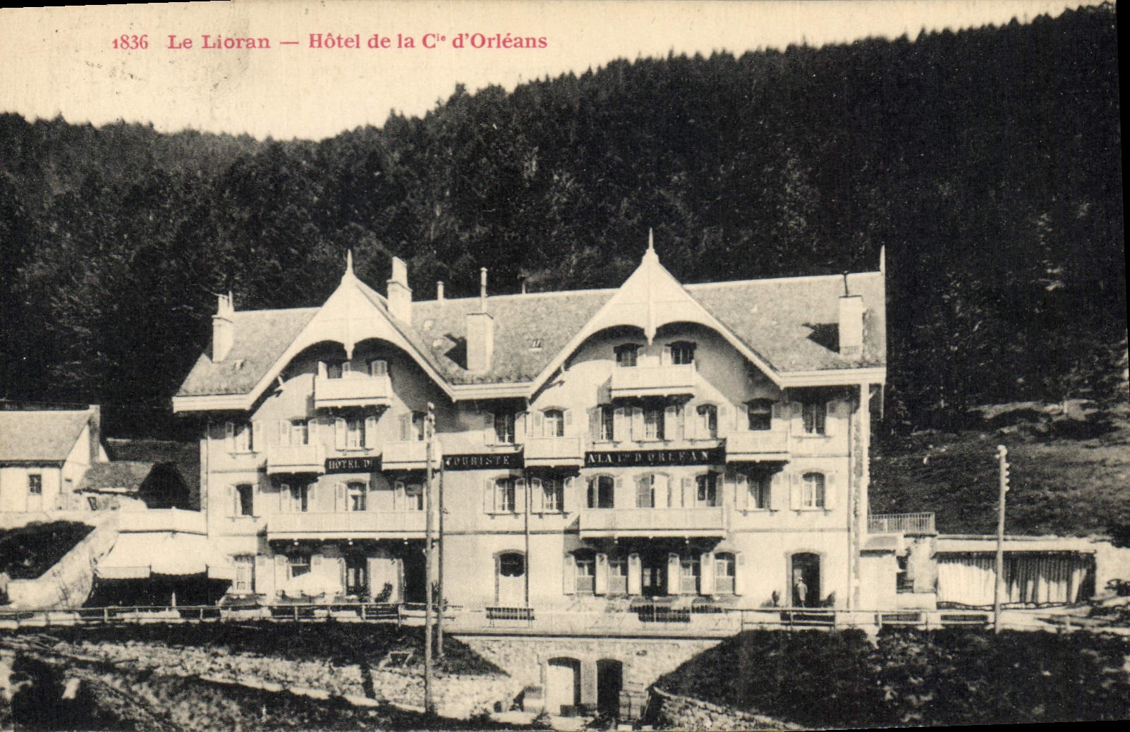 CPA Le Lioran Hotel de la Cie d'Orleans