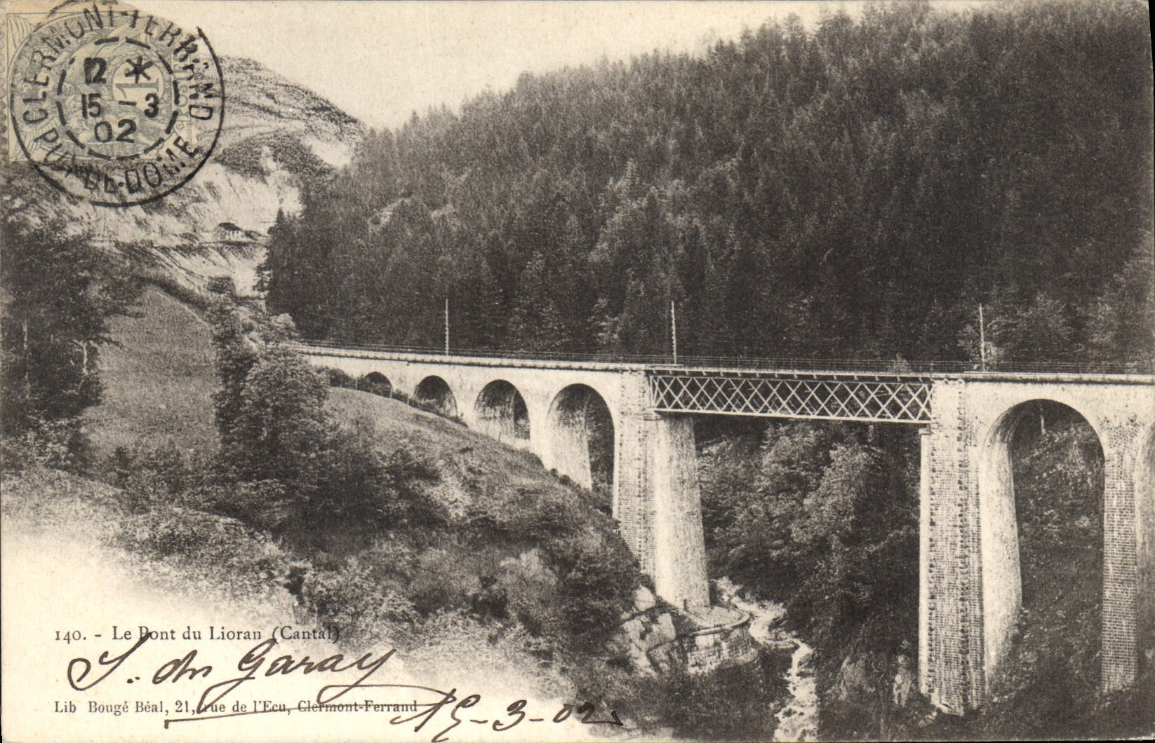CPA Le Pont du Lioran Cantal 