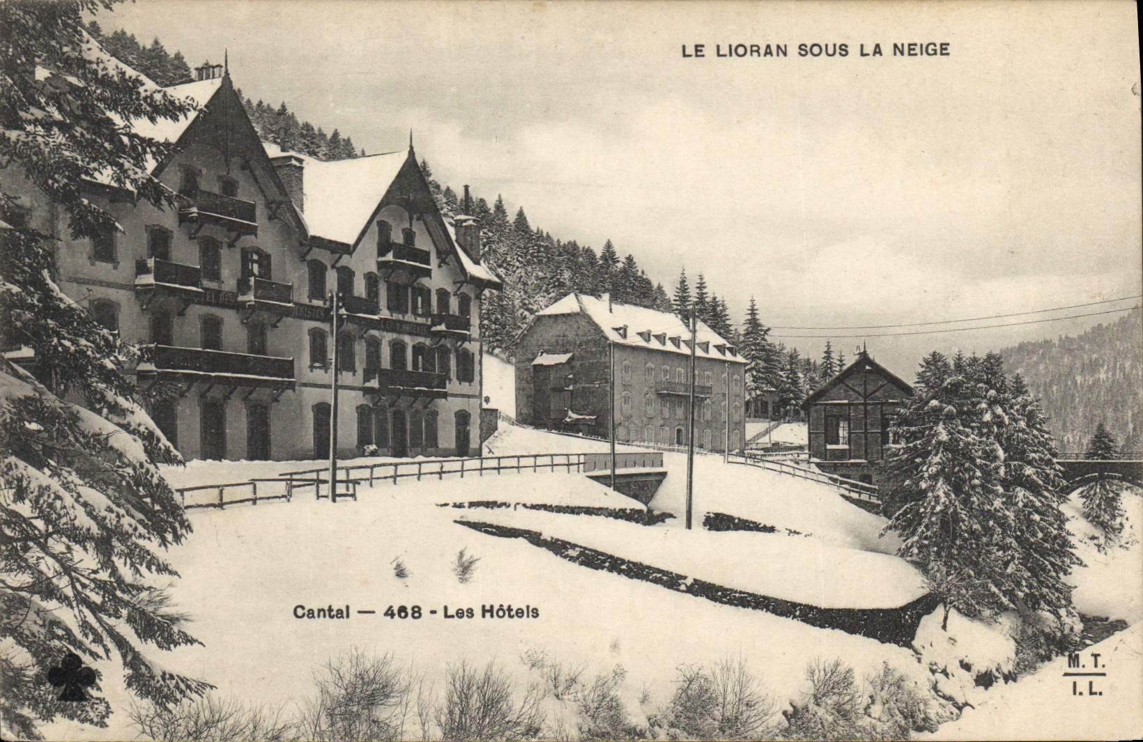 CPA Le Lioran La Neige Cental Les Hotels 