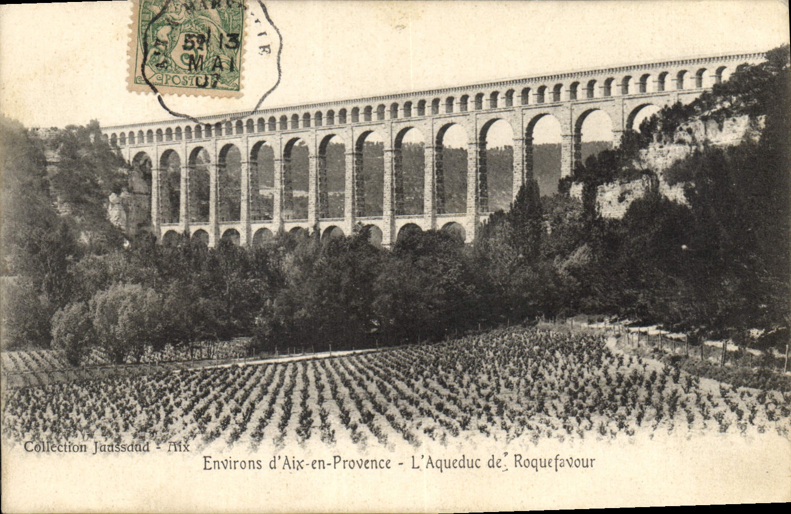 CPA Environs d'Aix en Provence L'Aqueduc de Roquefavour 