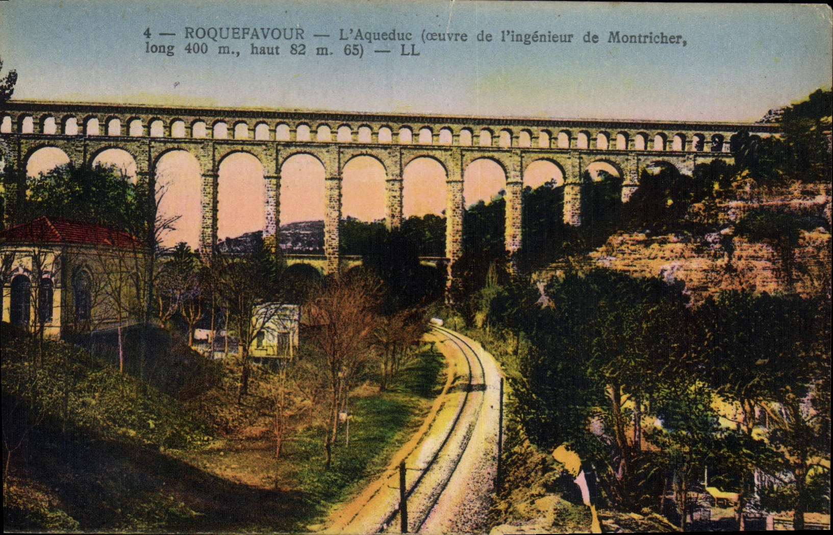 CPA Roquefavour L'Aqueduc 