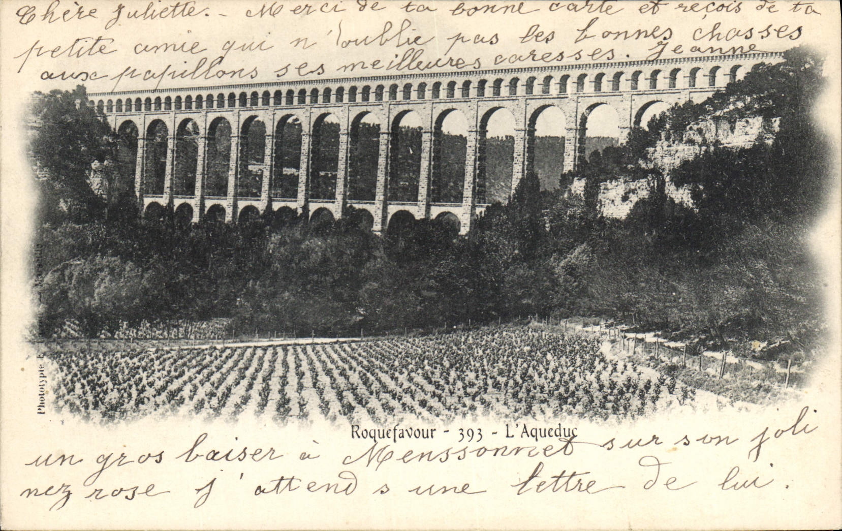 CPA Roquefavour L'Aqueduc 