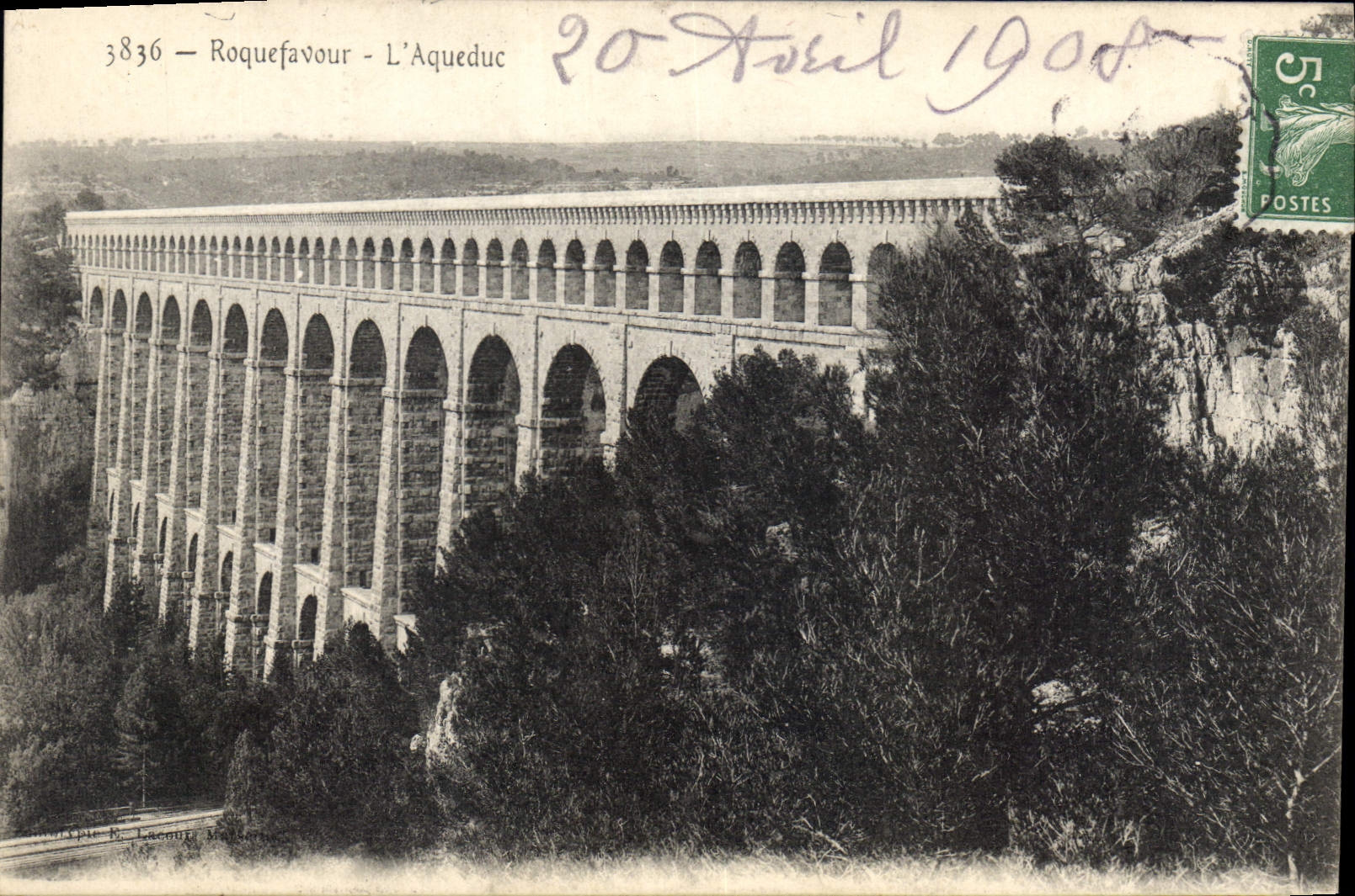 CPA Roquefavour L'Aqueduc 
