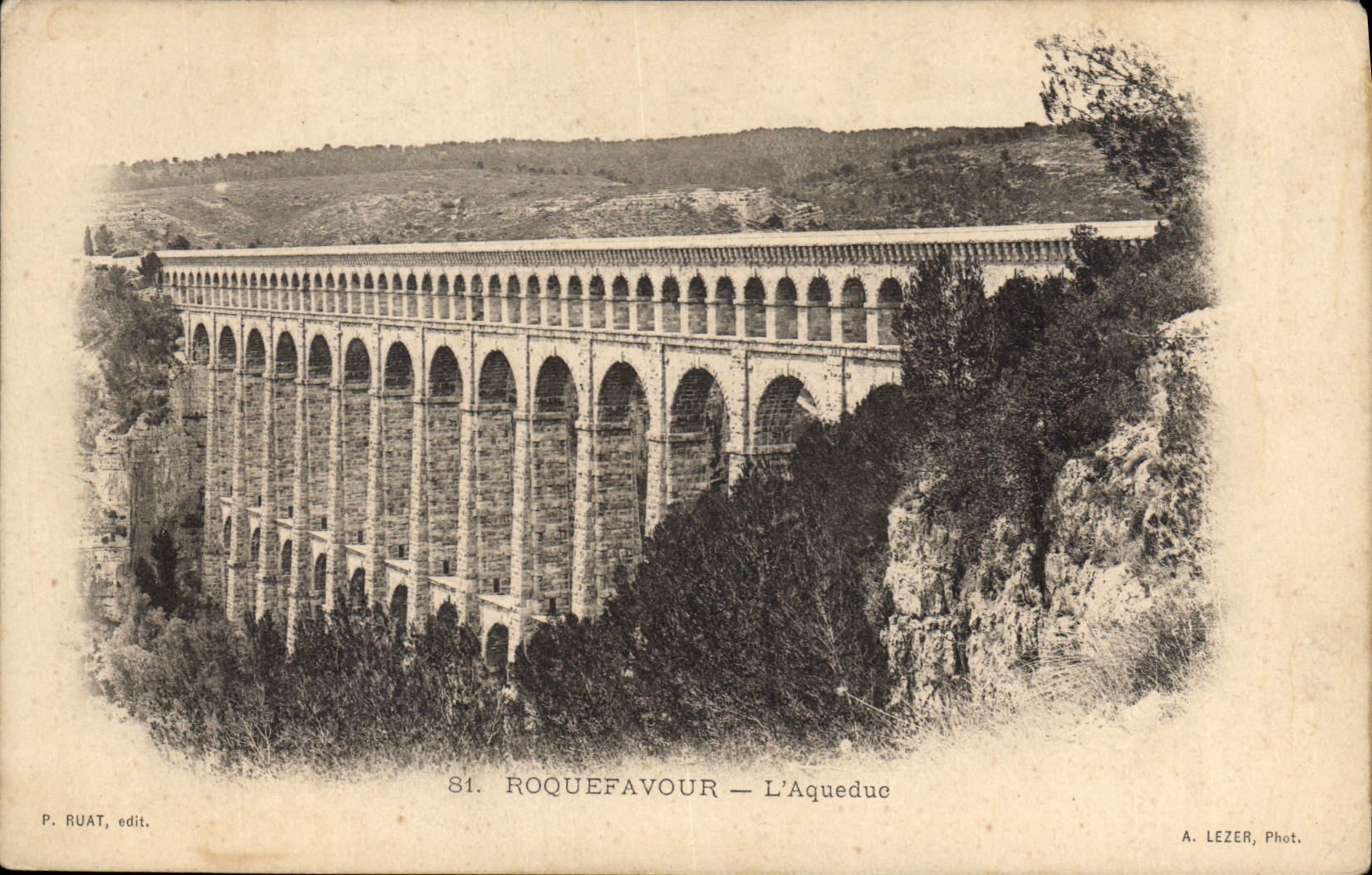 CPA Roquefavour L'Aqueduc