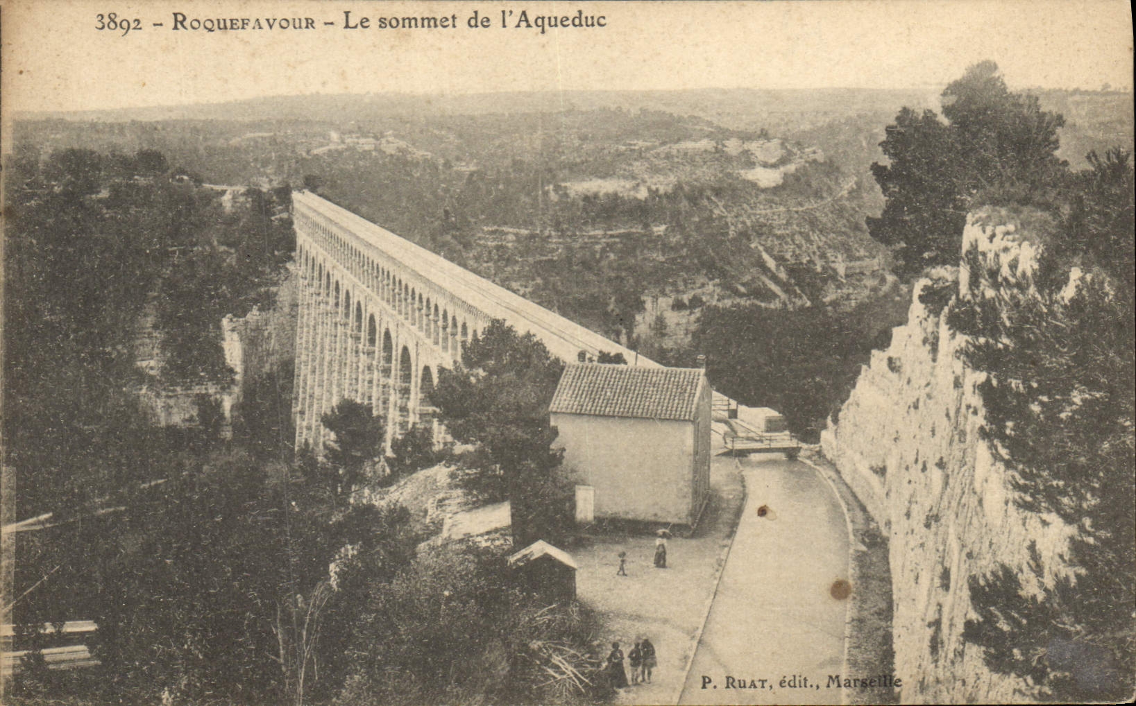 CPA Roquefavour L'Aqueduc 