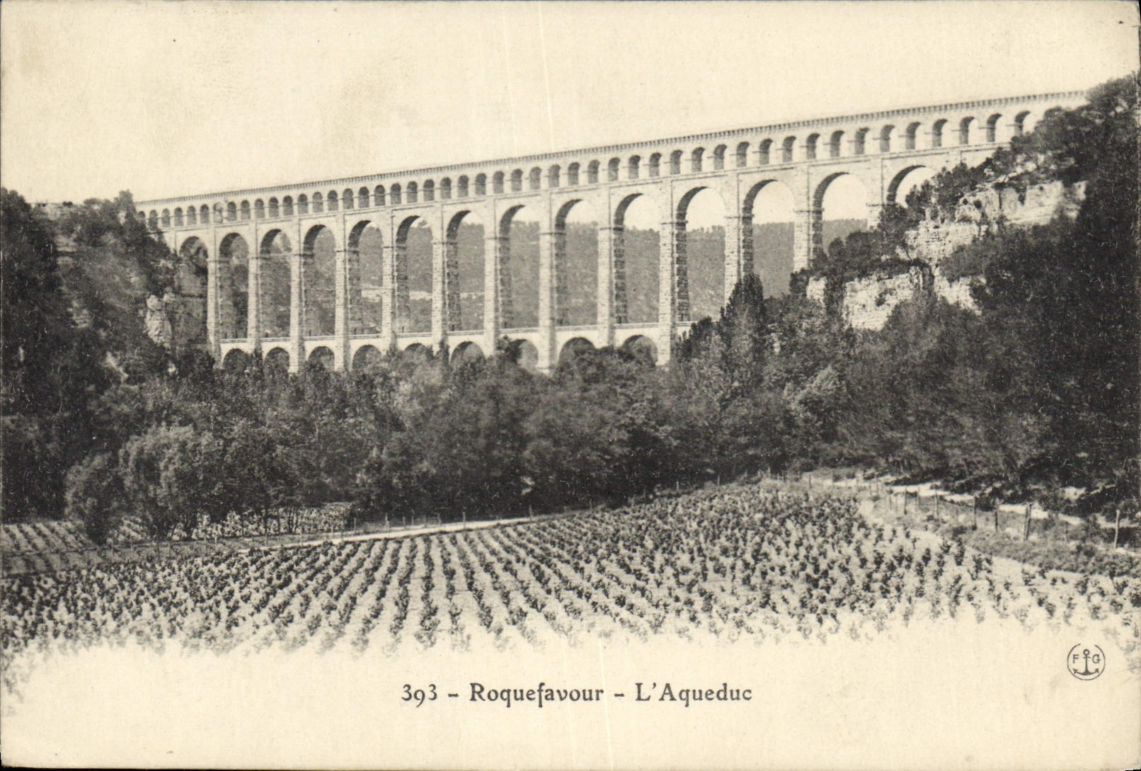 CPA Roquefavour L'Aqueduc 