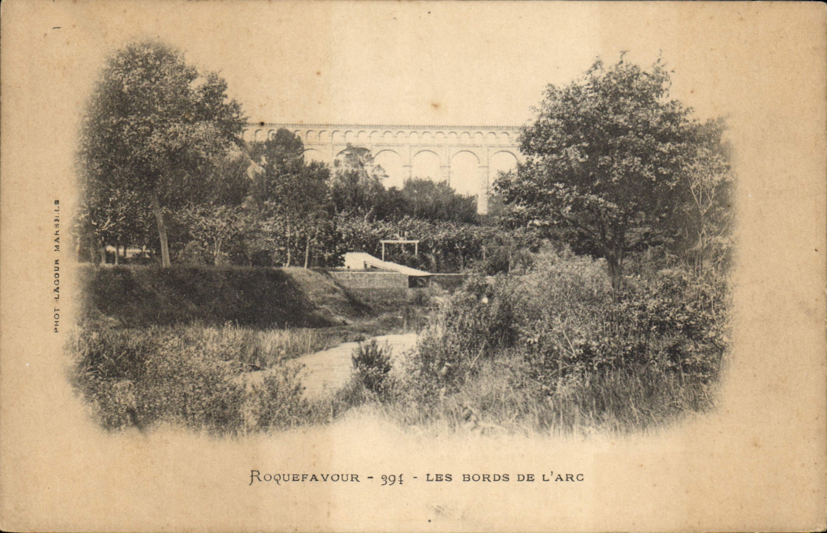 CPA Roquefavour Les Bords de l'Arc 