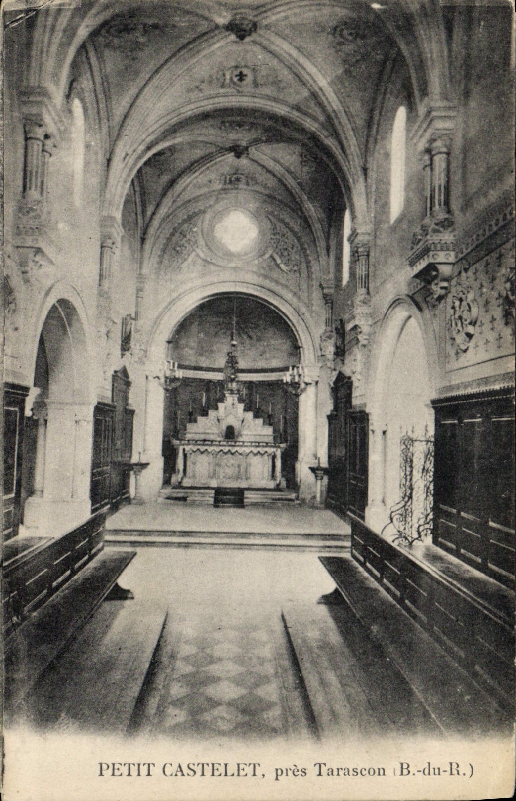 CPA Petit Castelet pres Tarascon B du R 