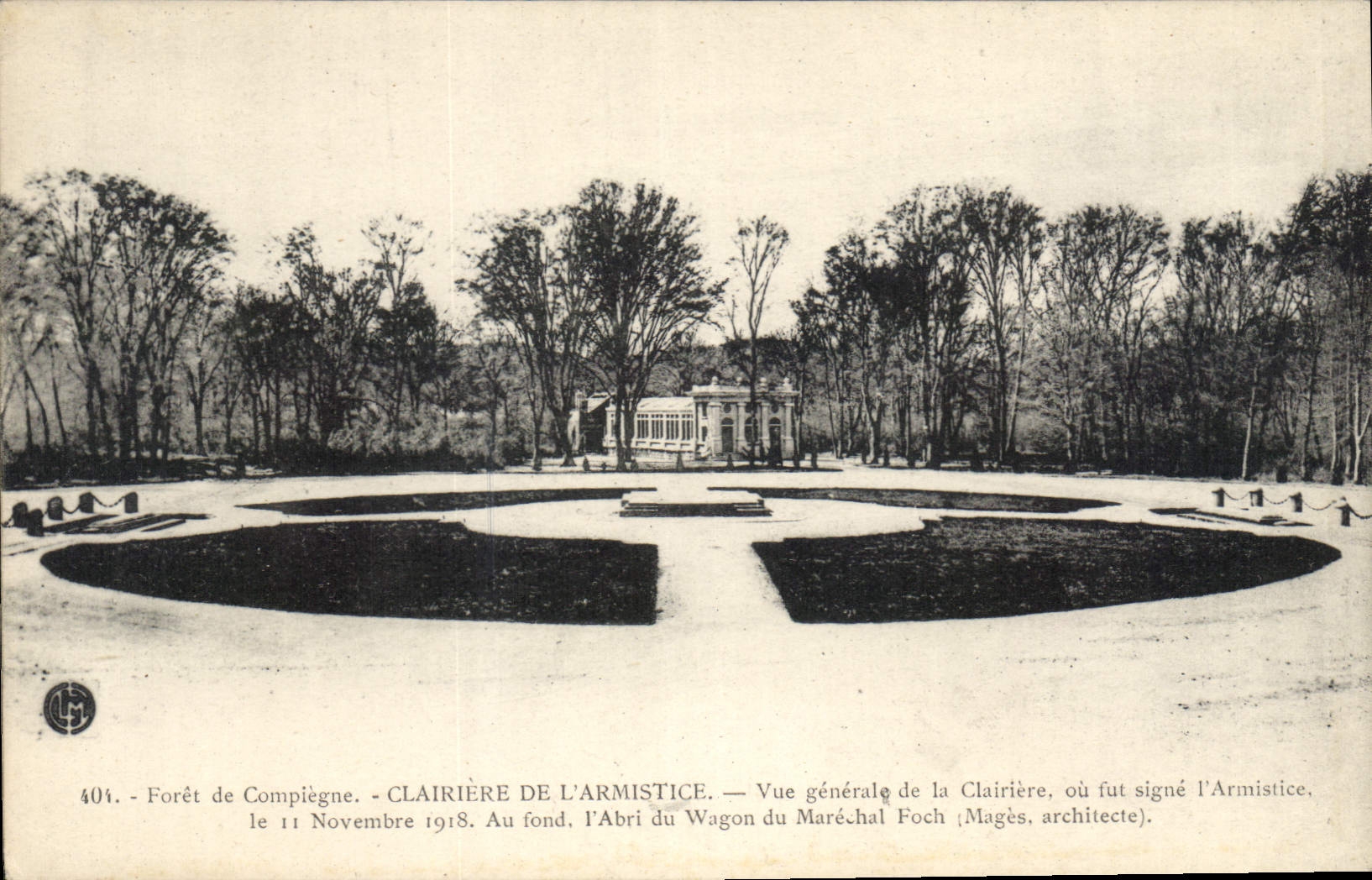 CPA Foret de Compiegne Clairiere de L'Armistice 