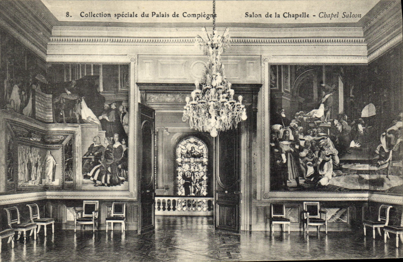 CPA Collection Speciale du Palais de Compiegne Salon de la Chapelle 