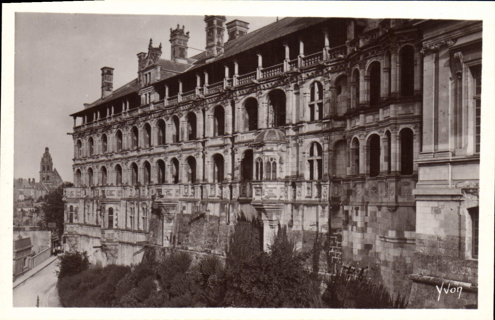 CPA Chateau de Blois Facade Francois 