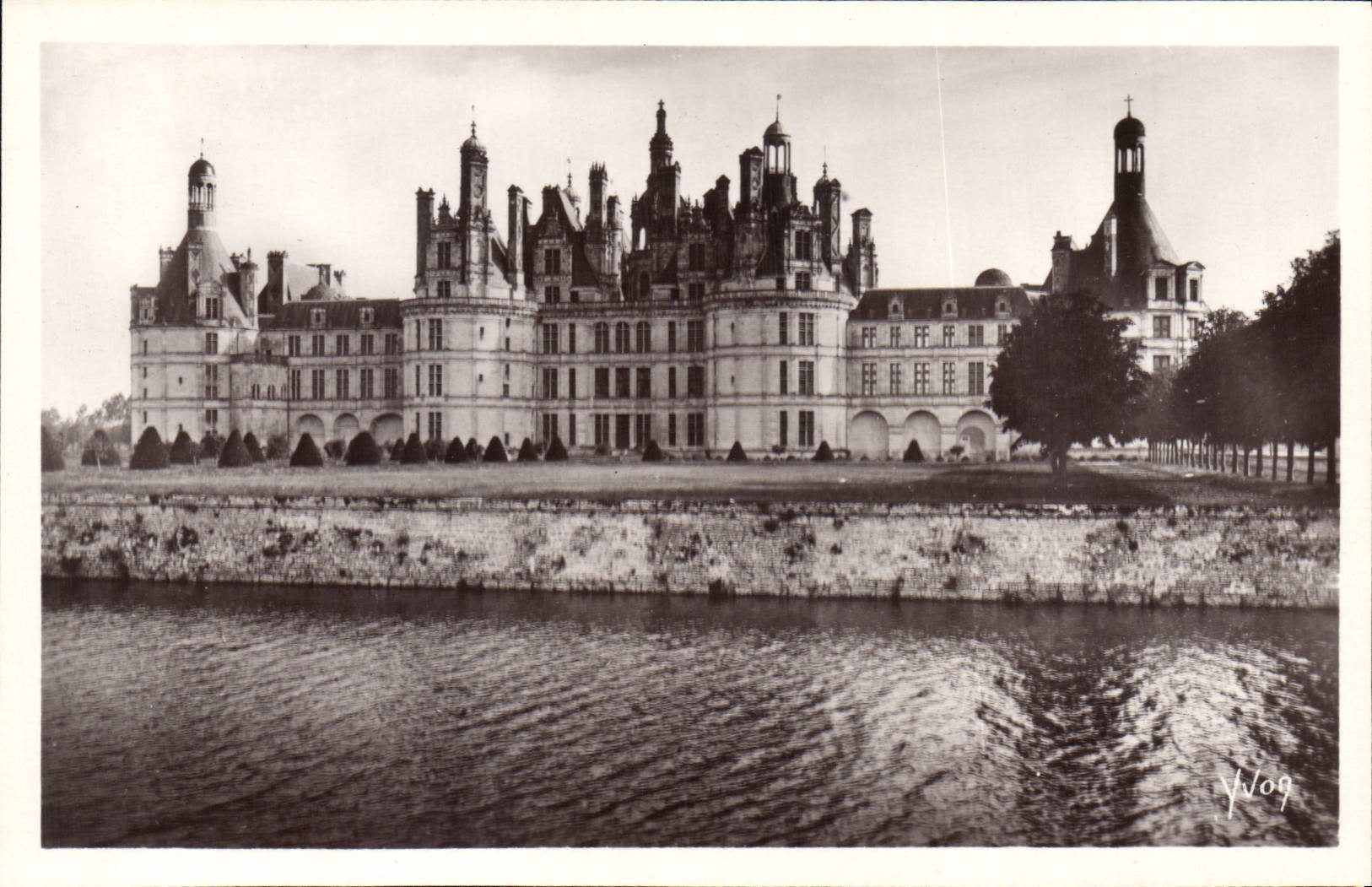 CPA Chateau de Chambord Facade Nord 