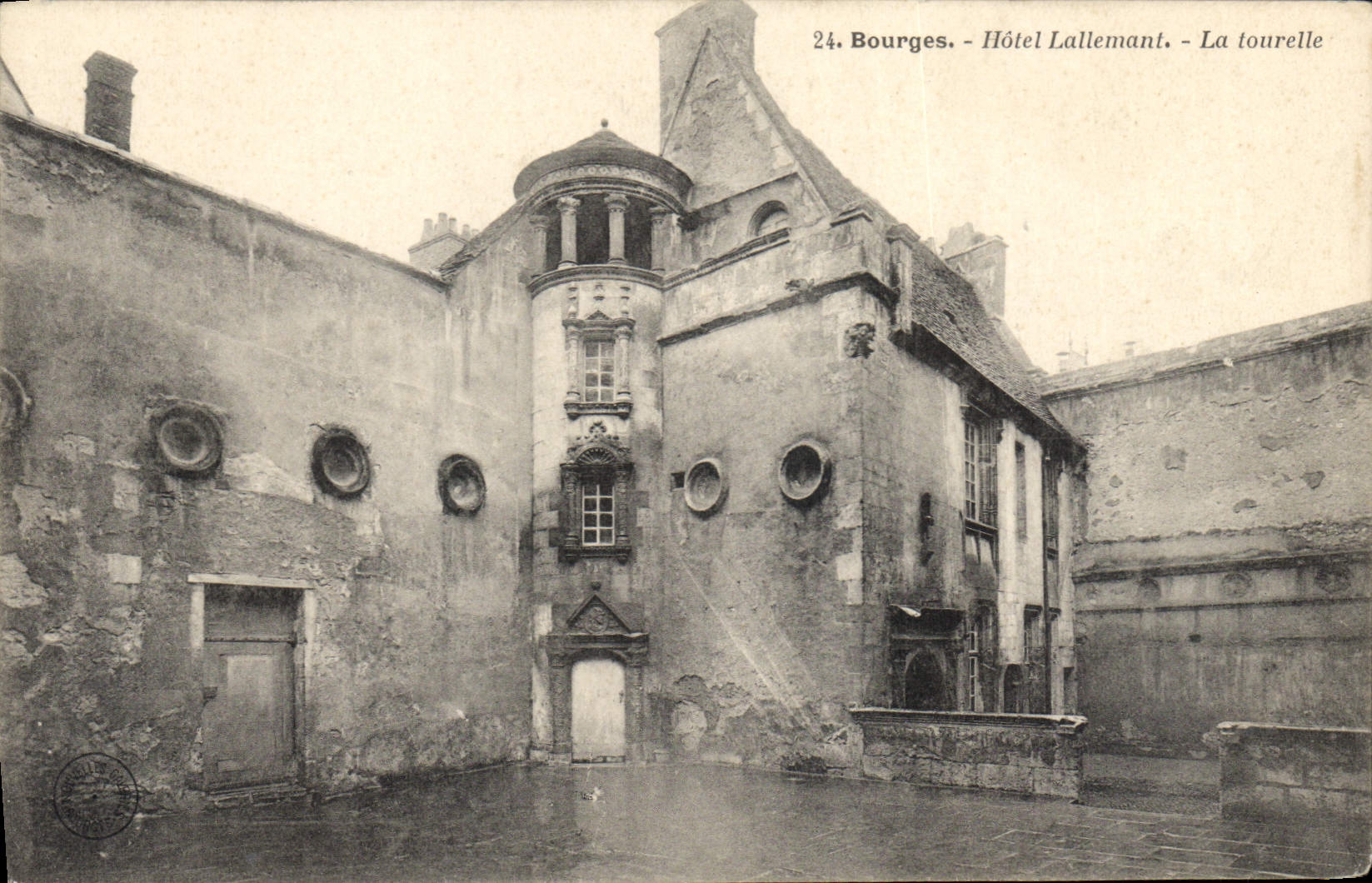 CPA Bourges Hotel Lallemant La Tourelle 