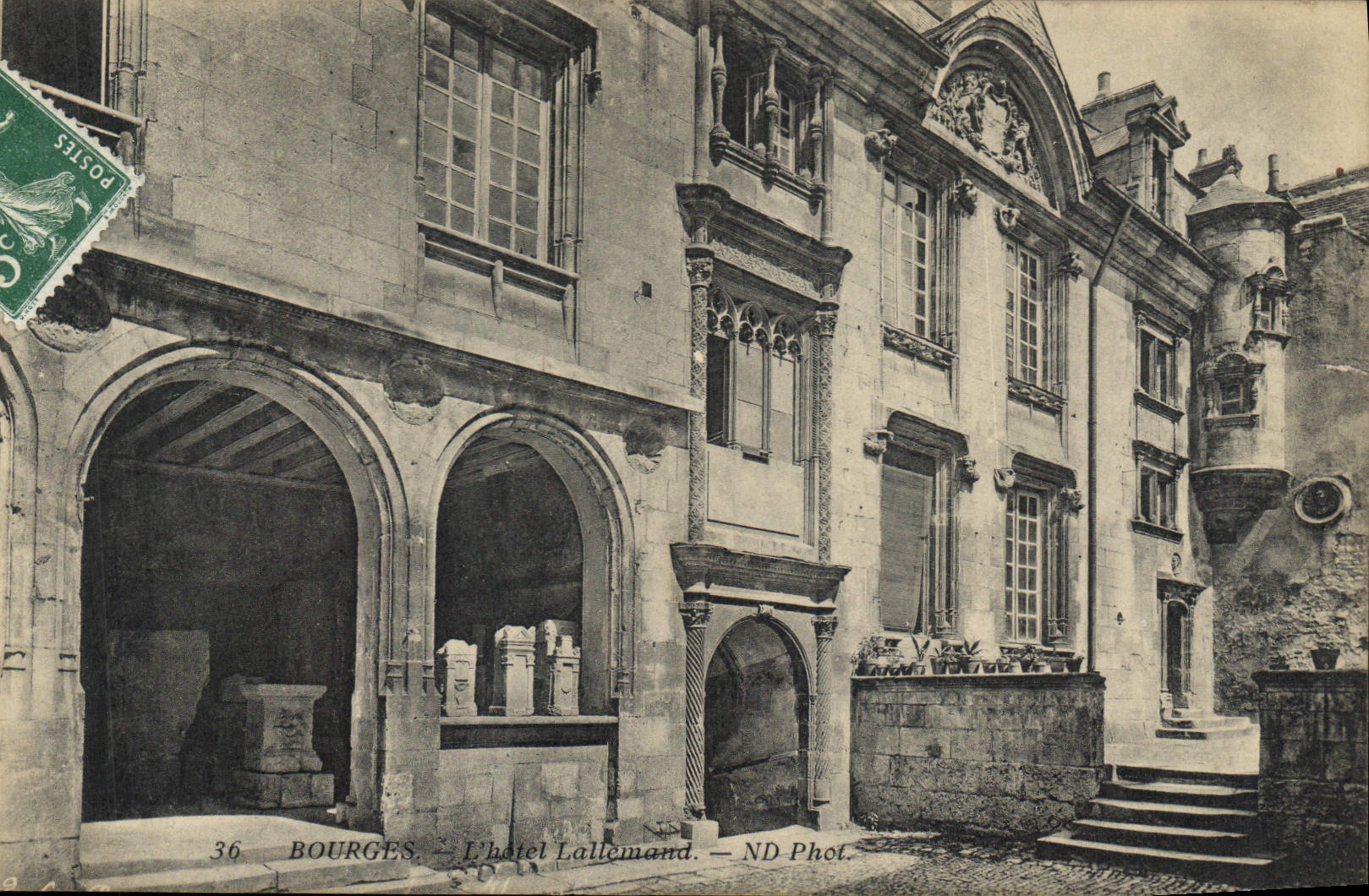 CPA Bourges L'Hotel Lallemand 