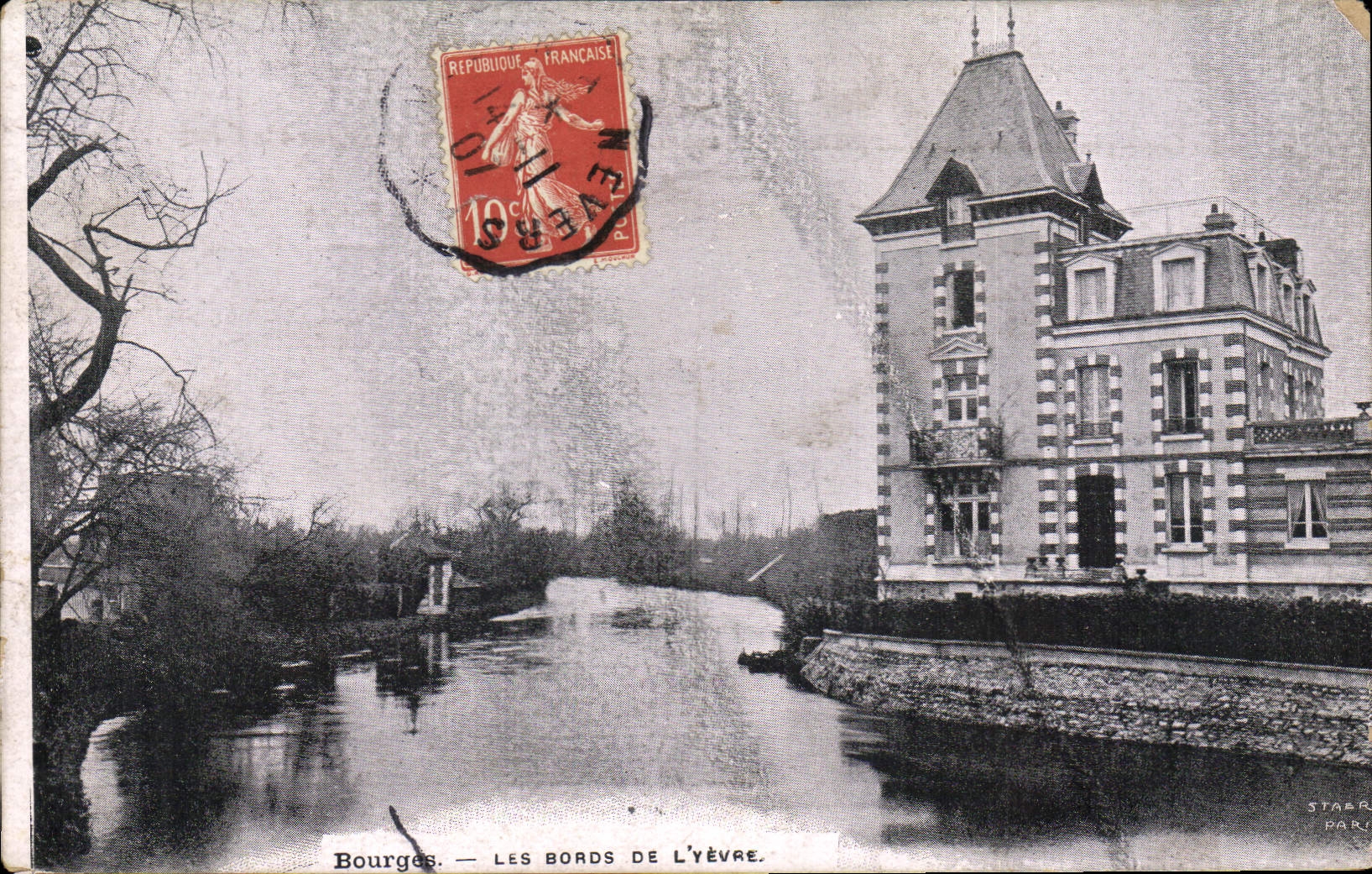 CPA Bourges Les Bords de L'Yevre 