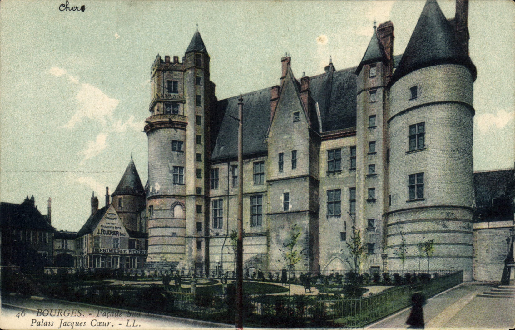 CPA Bourges Facade Sud Palais Jacques Coeur 