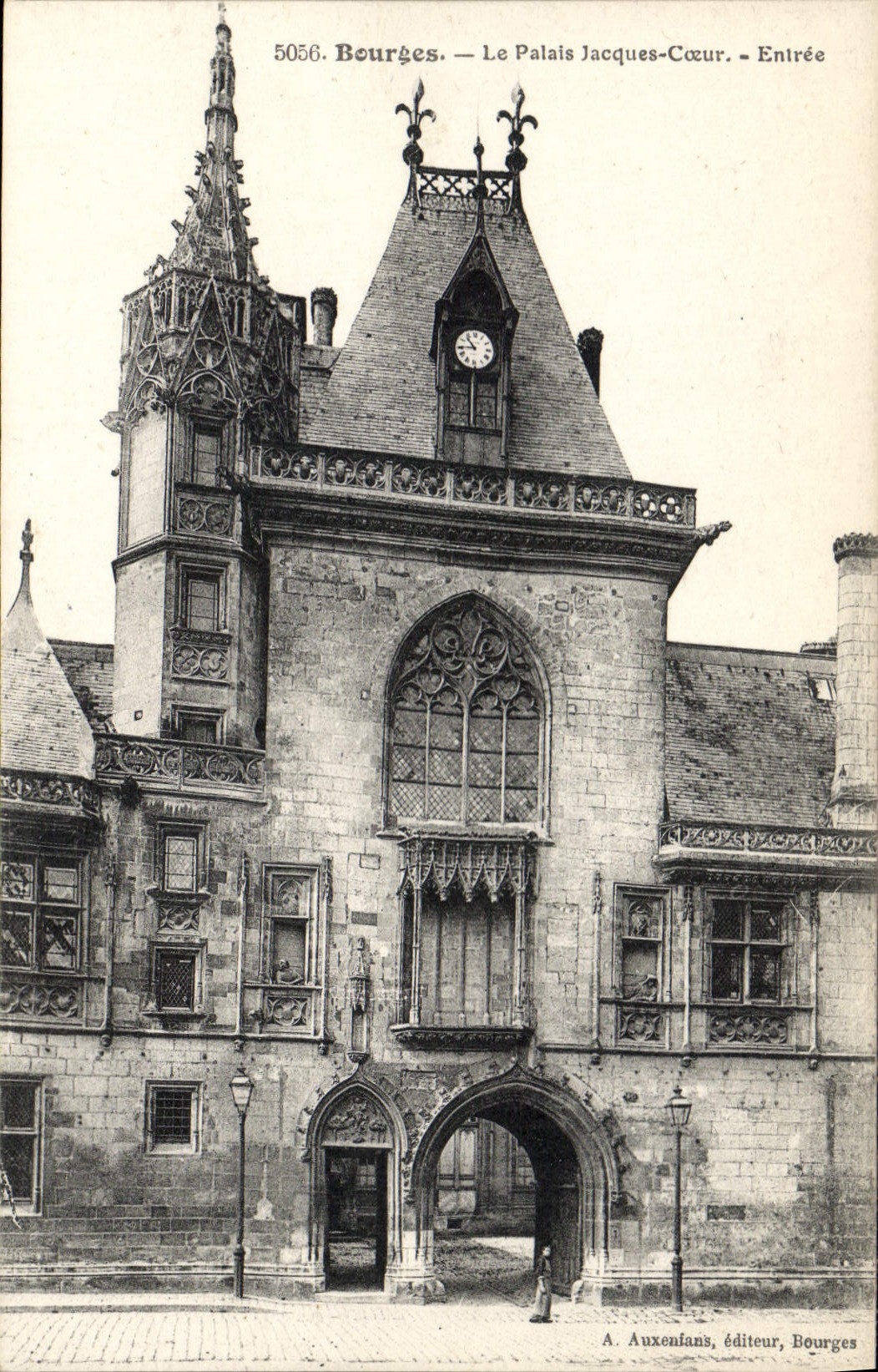 CPA Bourges Le Palais Jacques Coeur Entree 