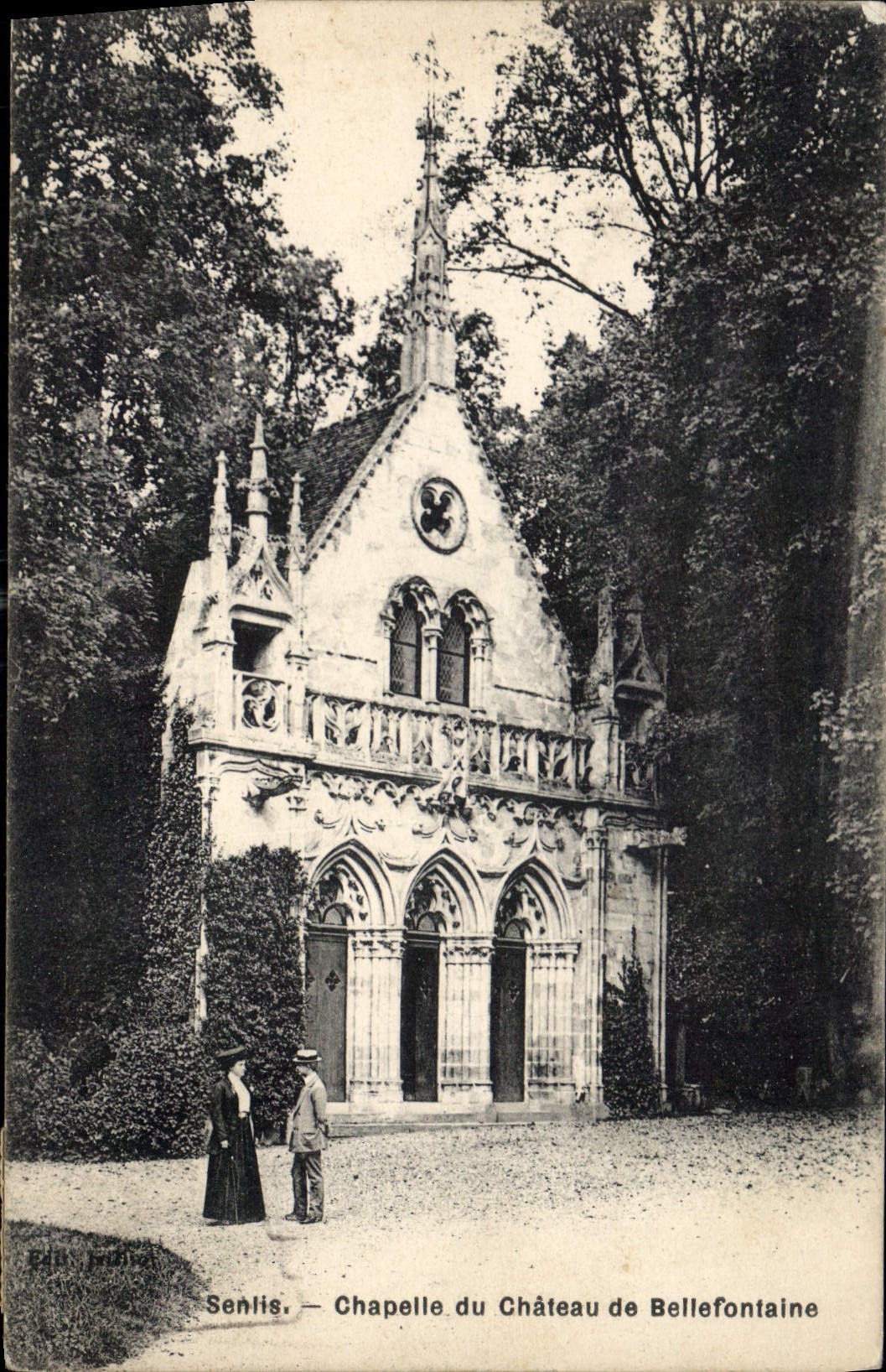 CPA Senlis Chapelle du Chateau de Bellefontaine 