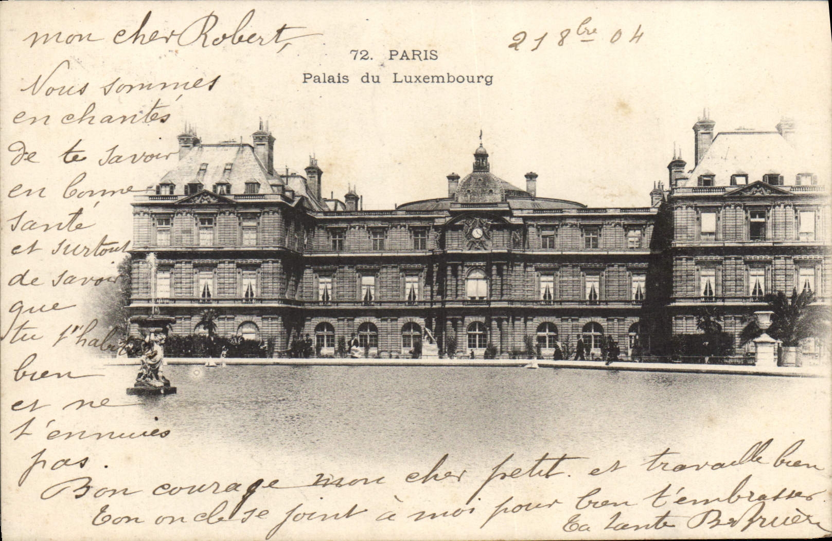 CPA Paris Palais du Luxembourg 