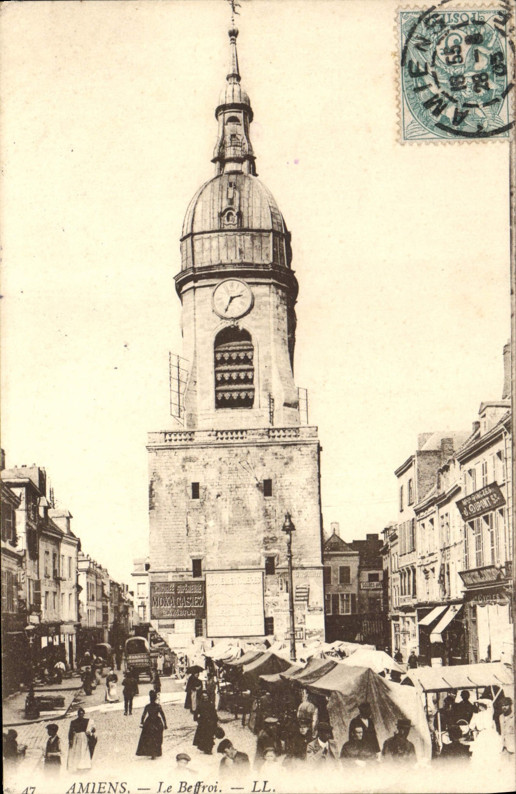 CPA Amiens Le Beffroi 