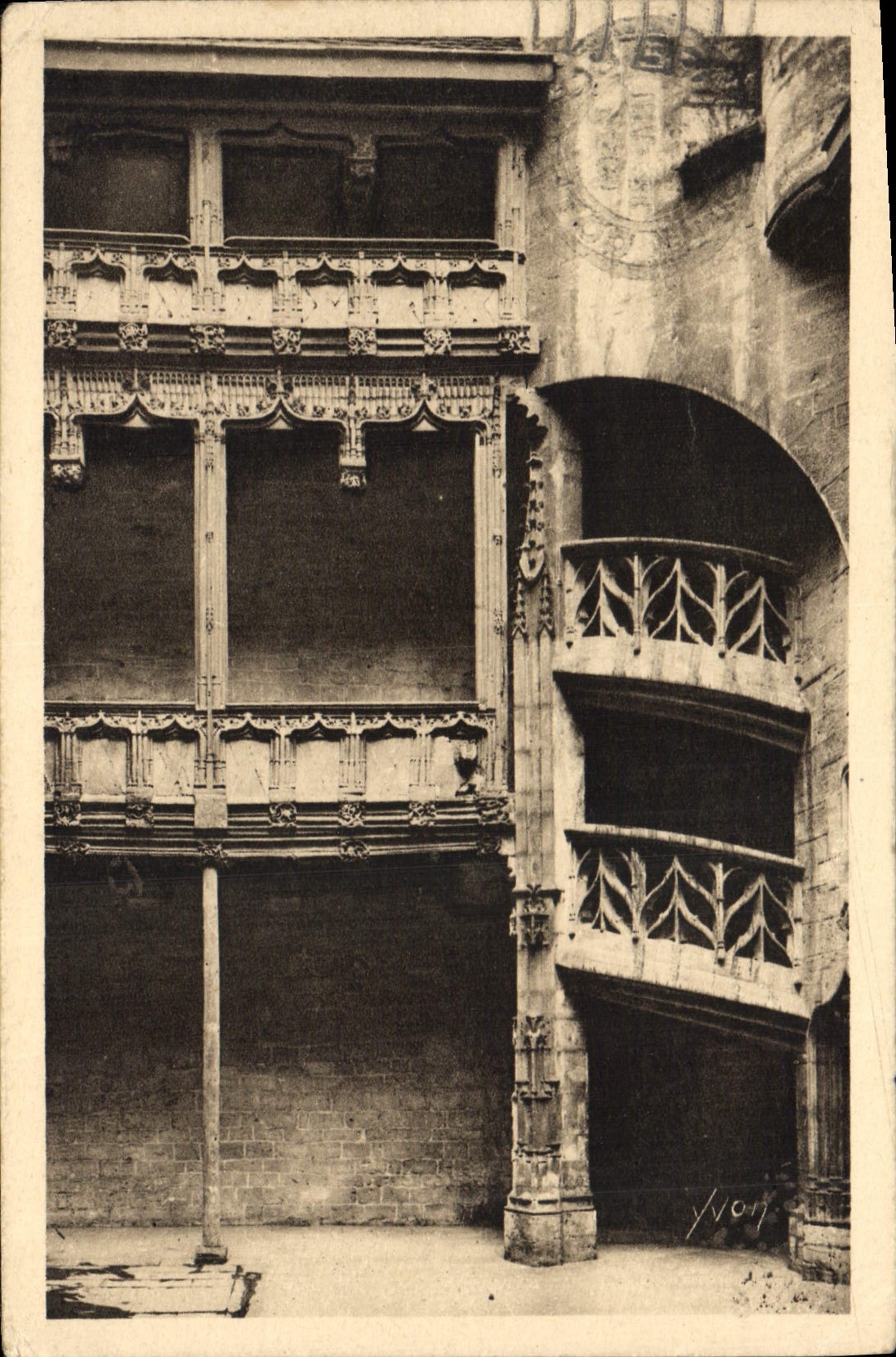 CPA Dijon Cote d'Or Hotel Chambellan Maison des Ambassadeurs 
