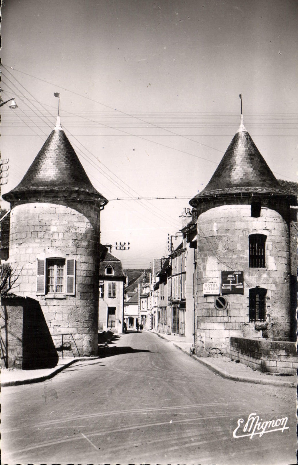 CPM Chablis Yonne Porte Noel Vestiges des Fortifications