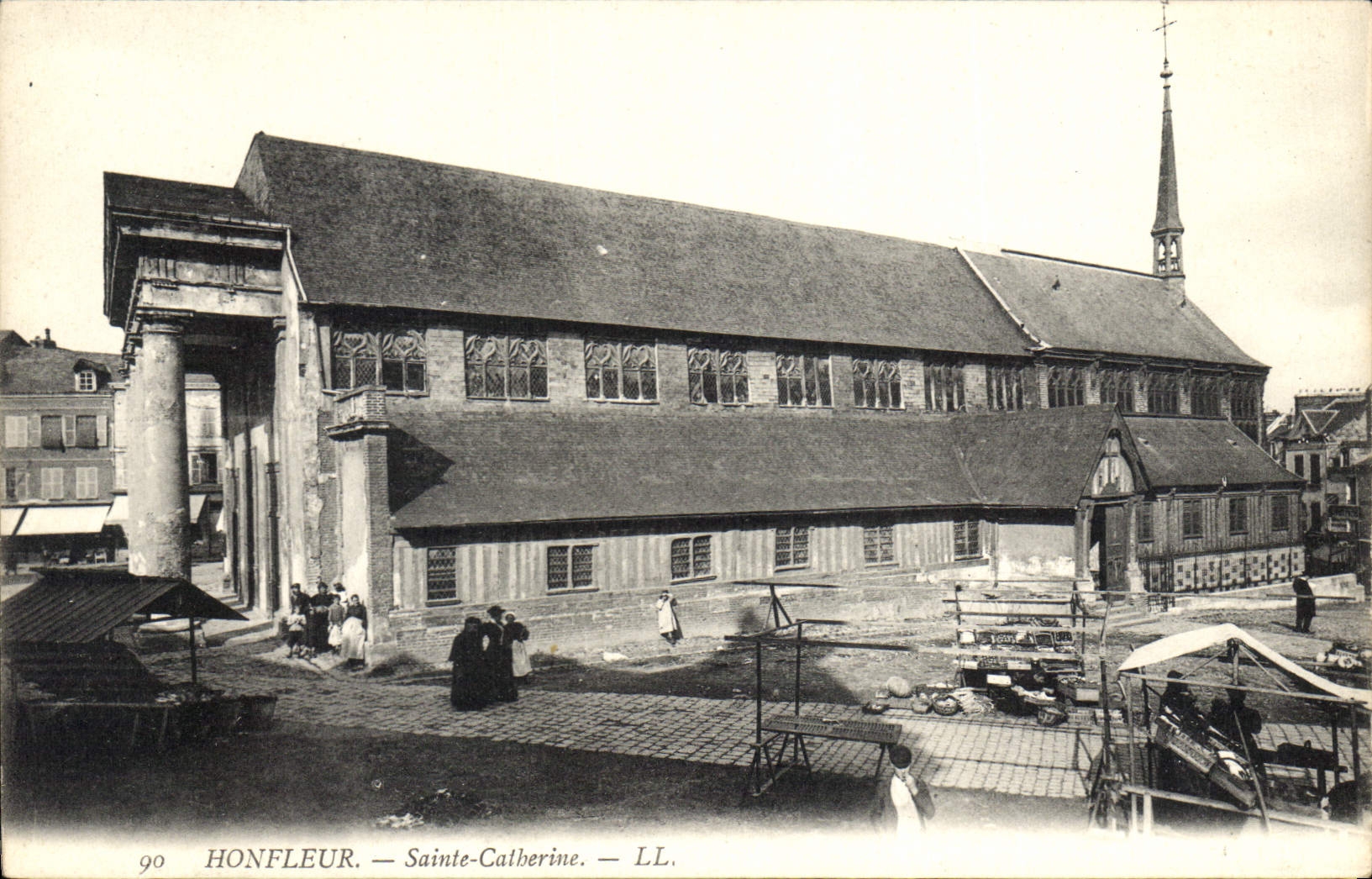 CPA Honfleur Sainte Catherine 