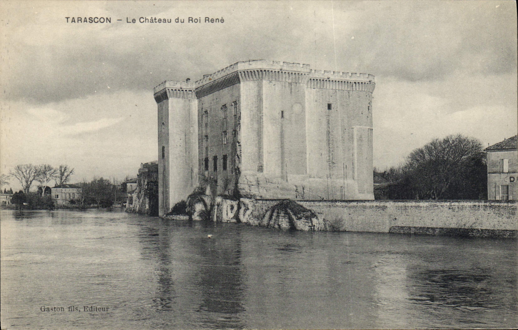 CPA Tarascon le Chateau du Roi Rene 