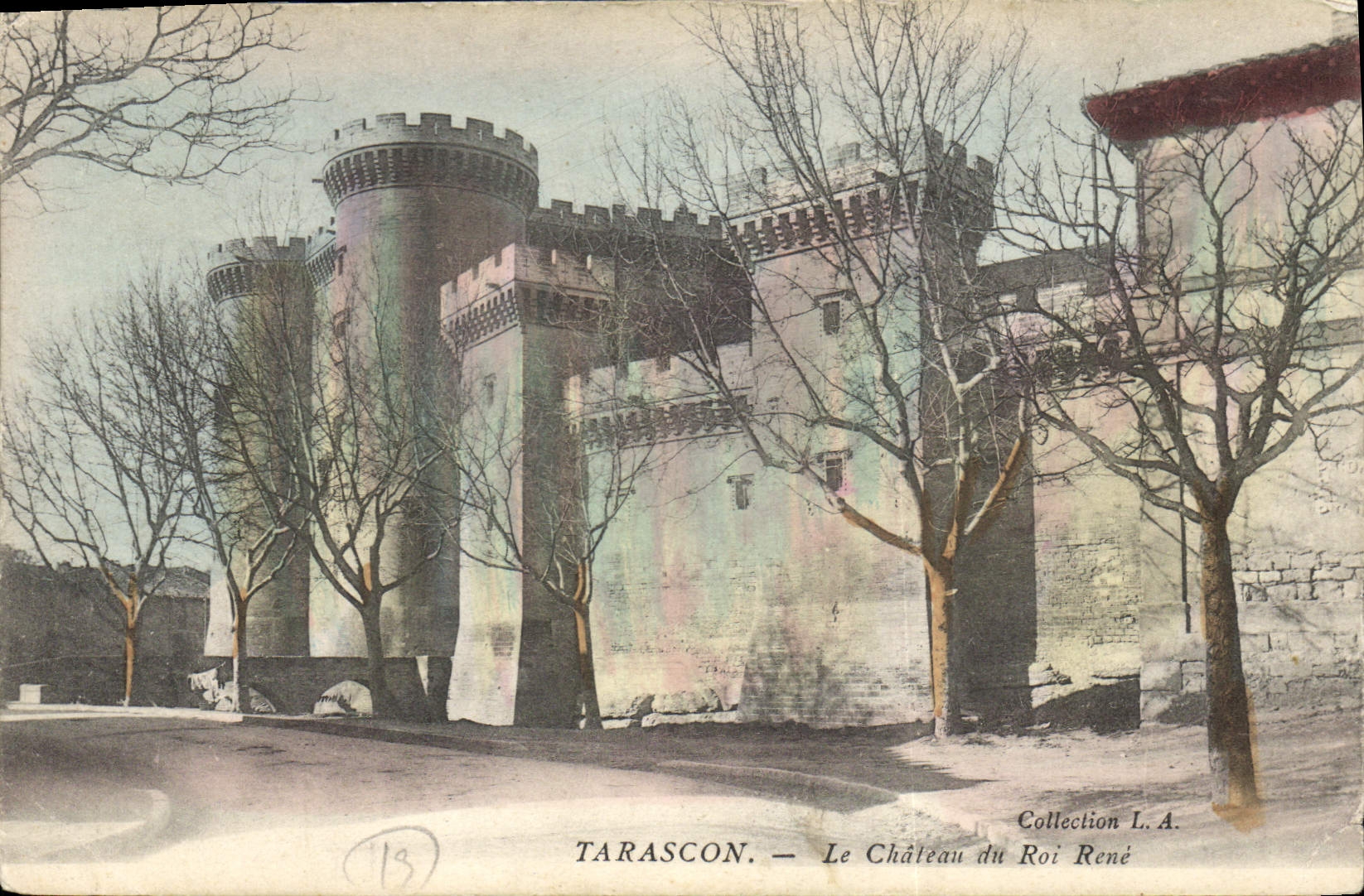 CPA Tarascon le Chateau du Roi Rene 