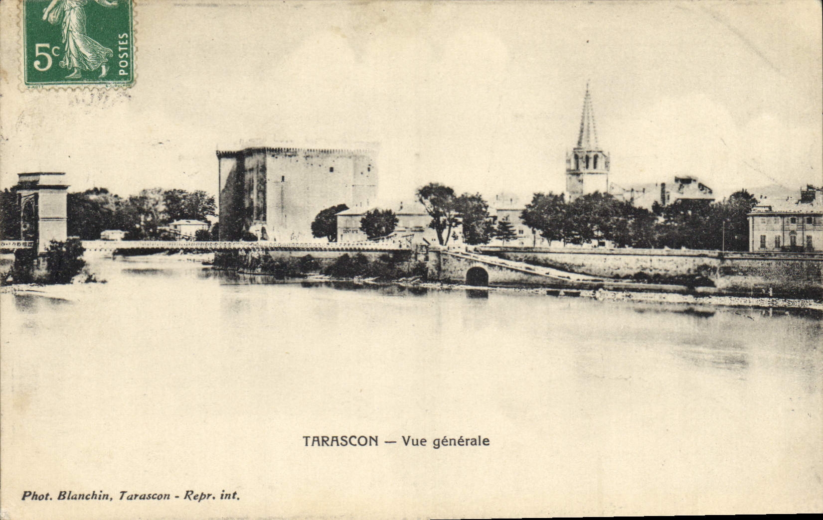 CPA Tarascon vue generale 