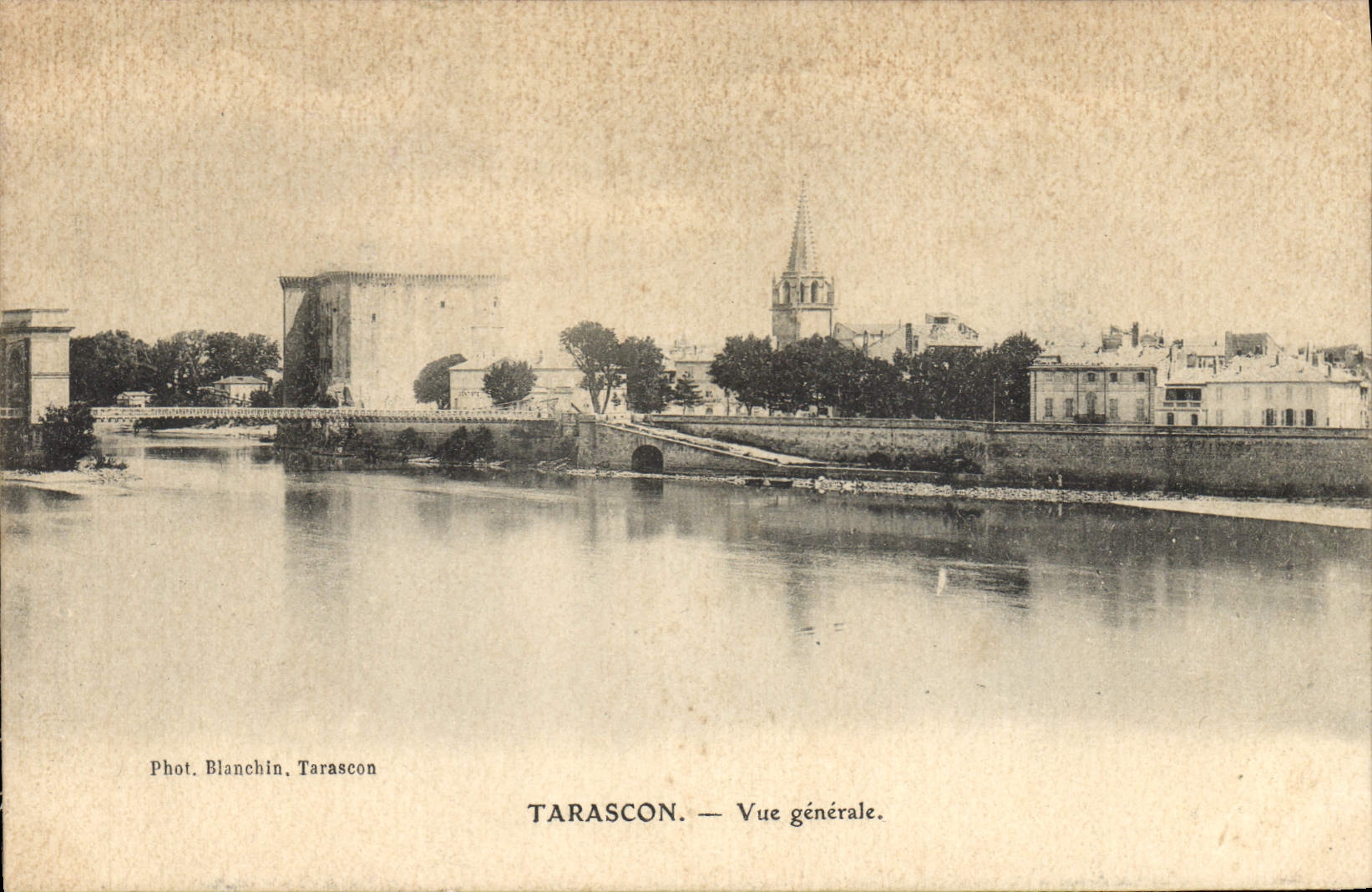 CPA Tarascon vue generale 