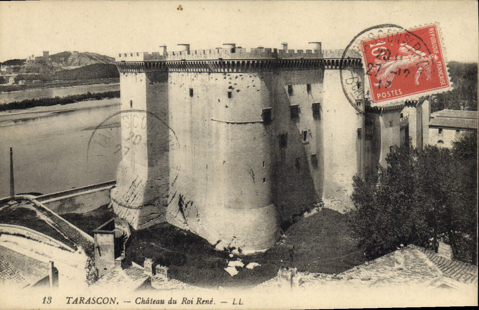 CPA Tarascon Chateau du Roi Rene 