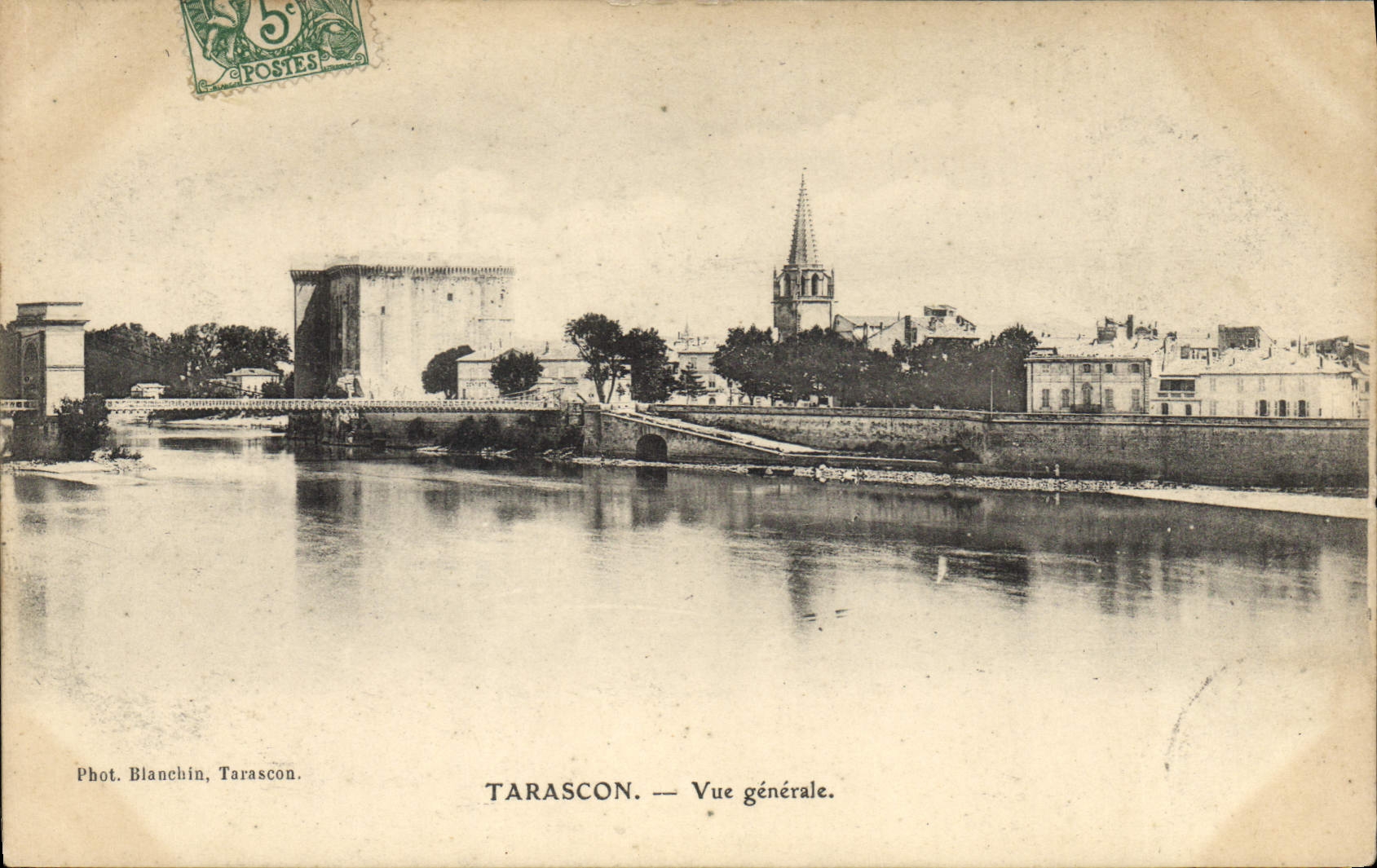 CPA Tarascon vue generale 