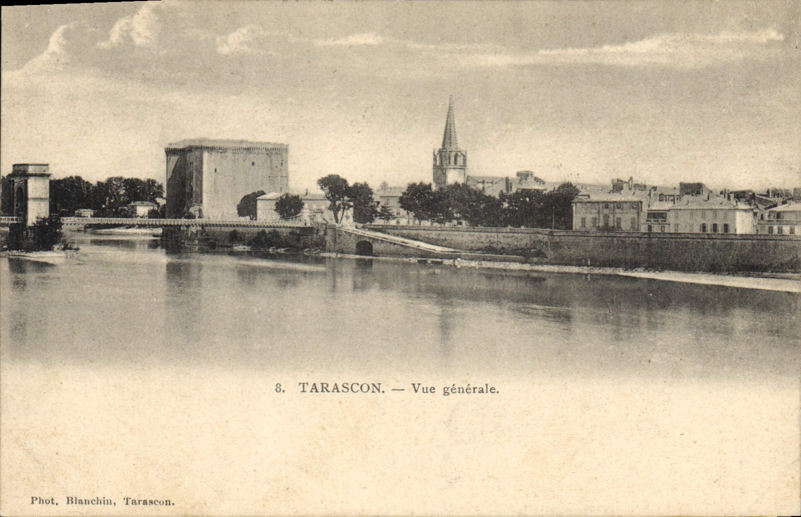 CPA Tarascon vue generale 