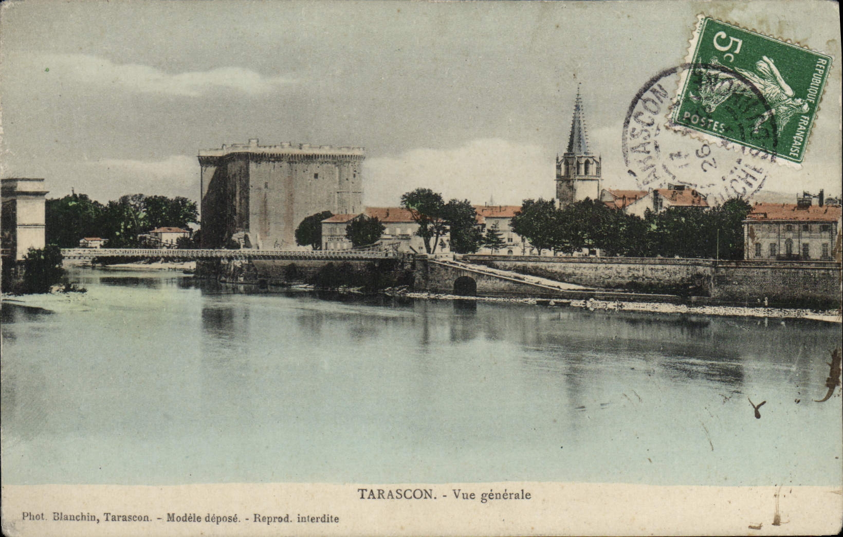 CPA Tarascon vue generale 