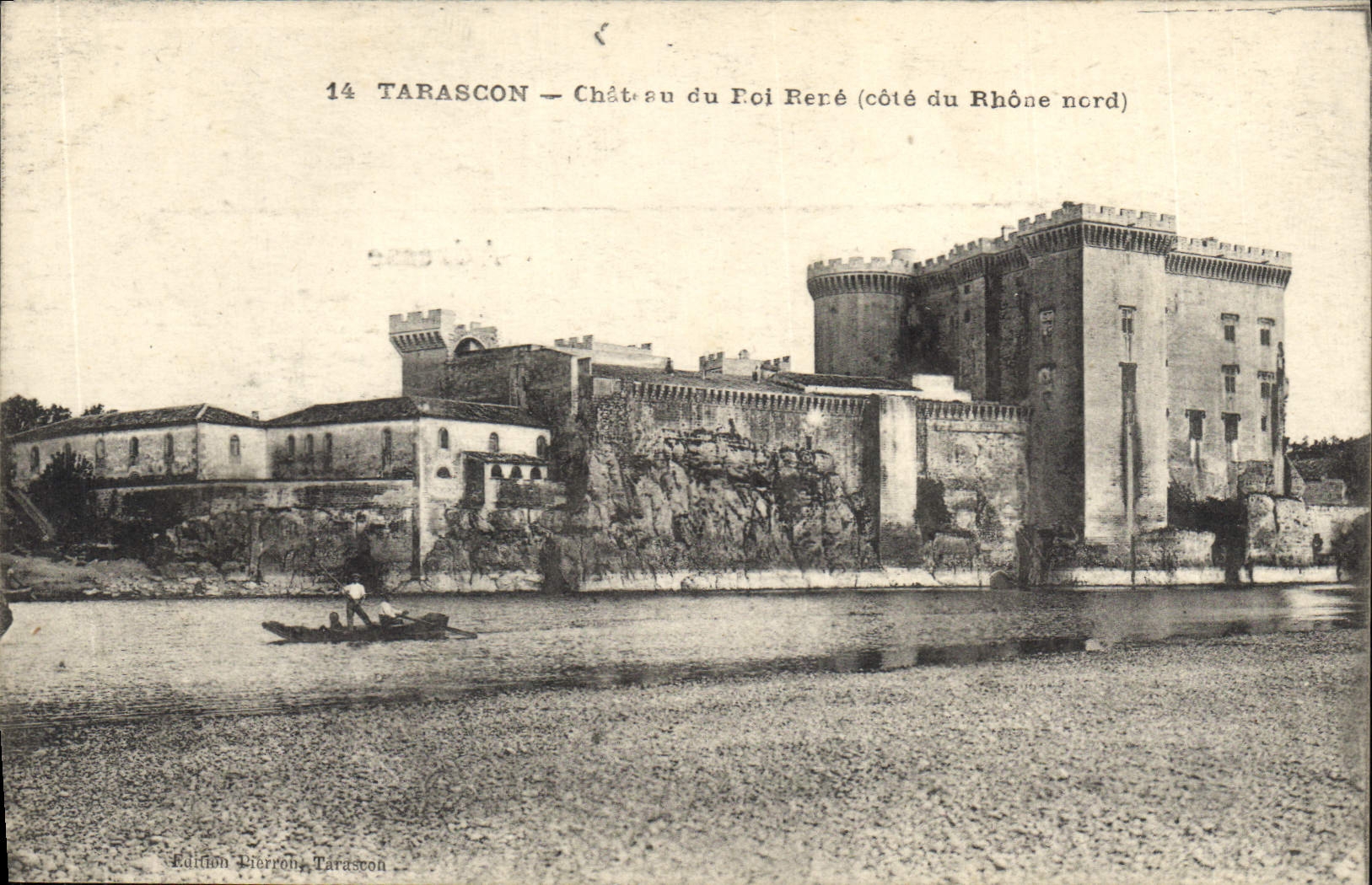 CPA Tarascon Chateau du Roi Rene Cote du Rhone Nord